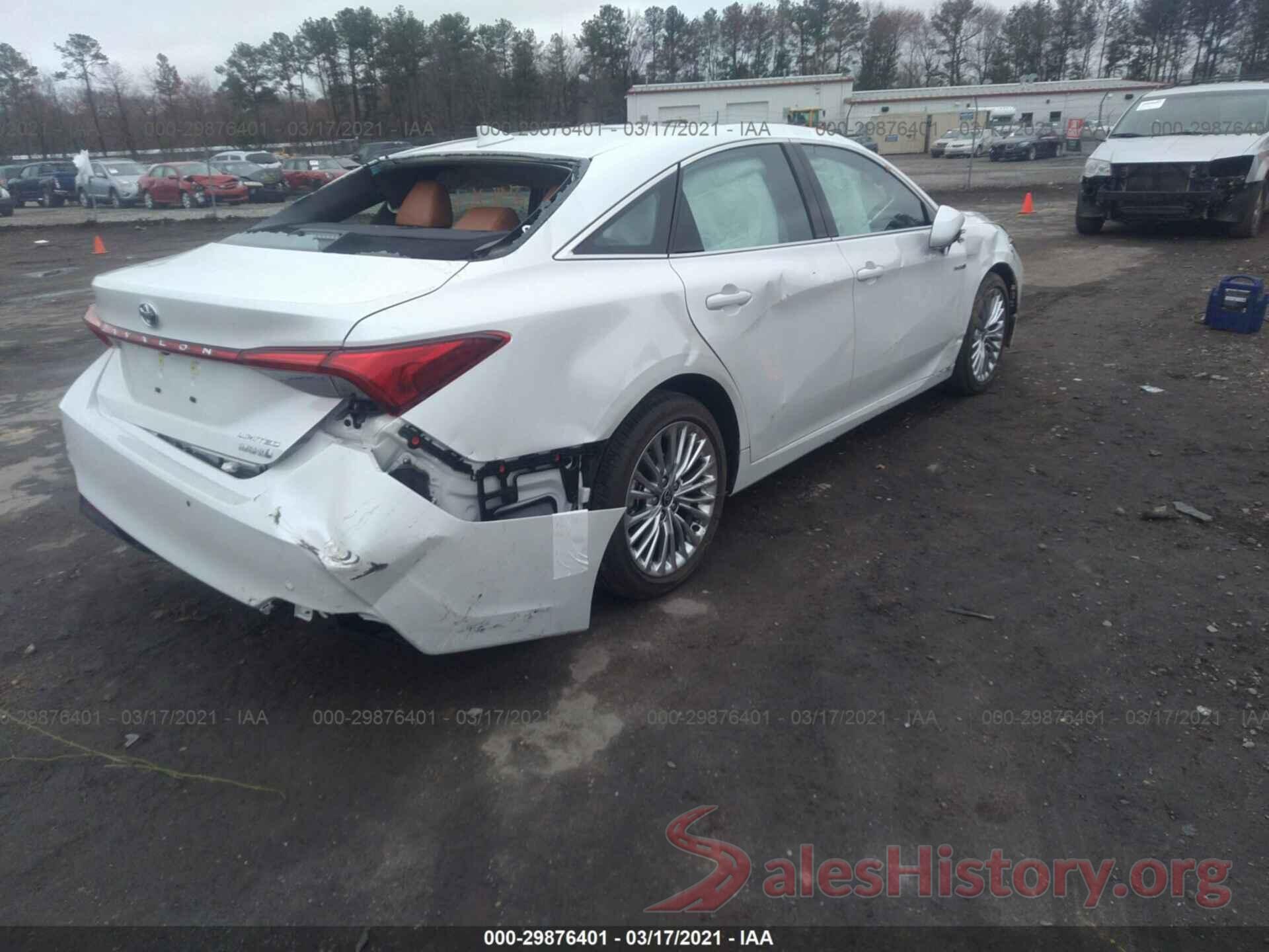 4T1D21FBXLU018041 2020 TOYOTA AVALON