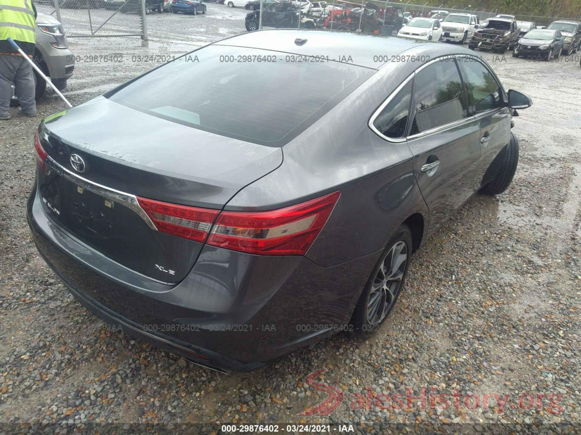 4T1BK1EB1GU232527 2016 TOYOTA AVALON