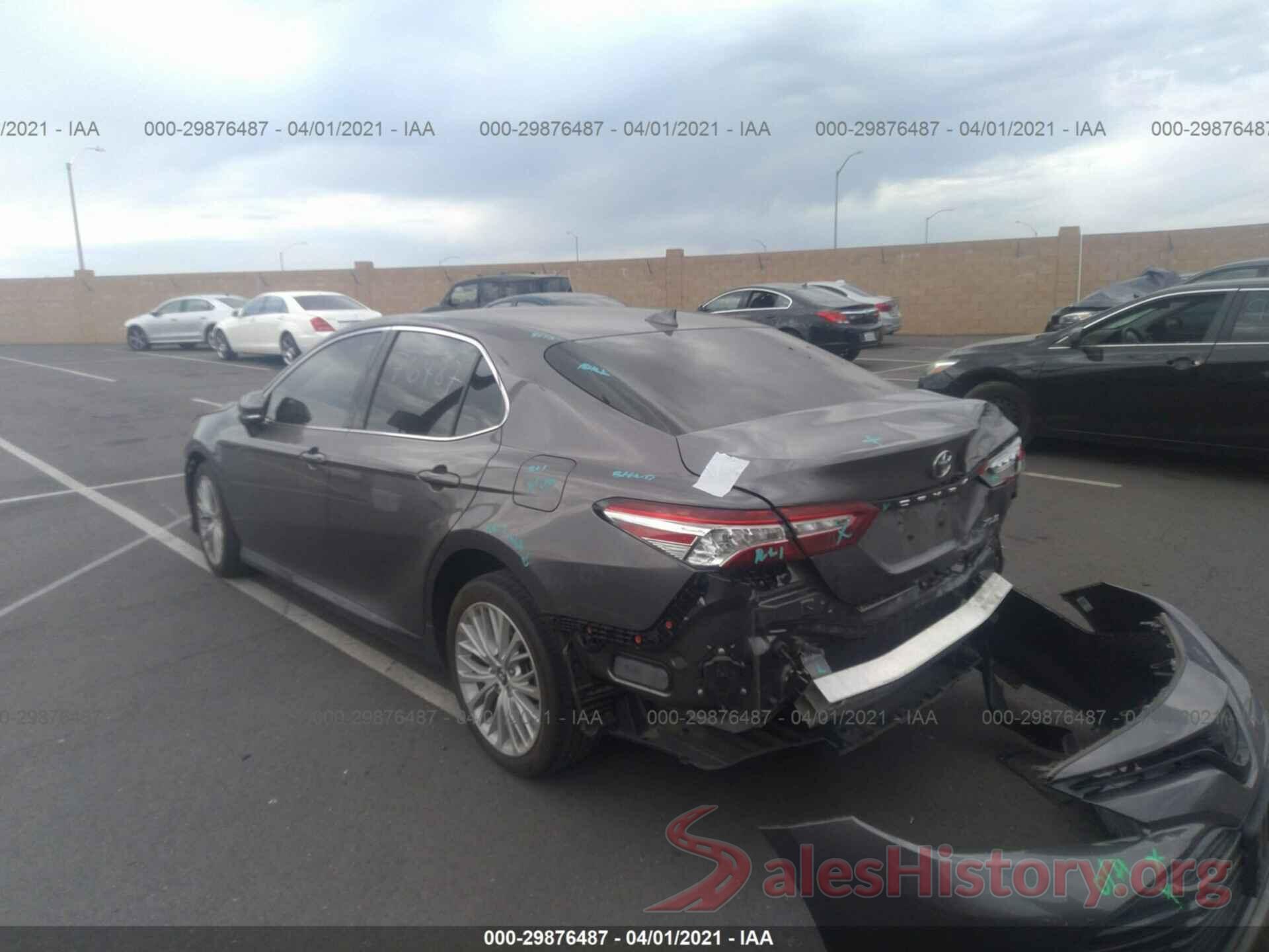 4T1B11HK8KU162550 2019 TOYOTA CAMRY