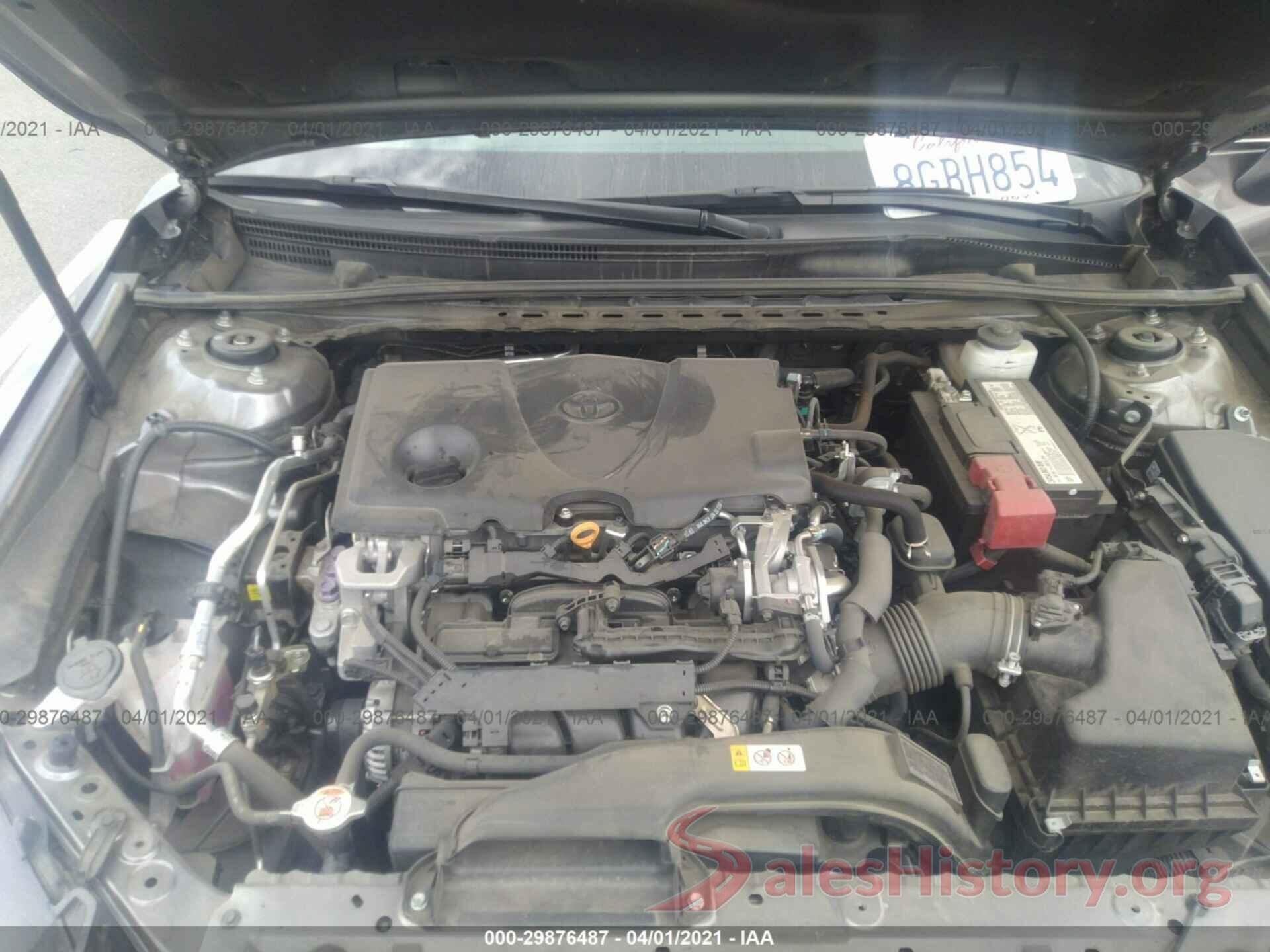 4T1B11HK8KU162550 2019 TOYOTA CAMRY