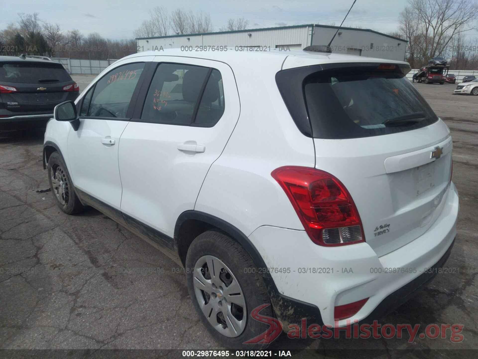 KL7CJKSB9JB723269 2018 CHEVROLET TRAX