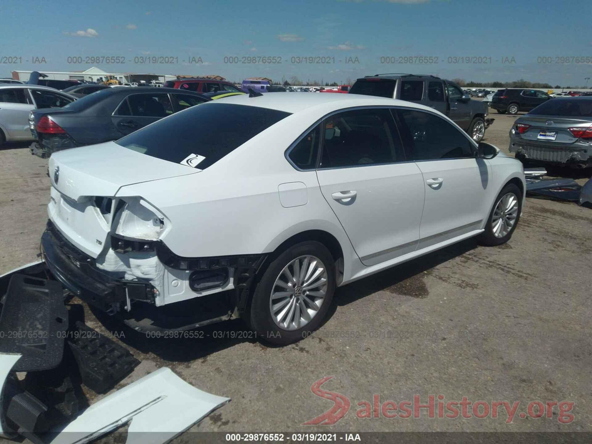 1VWBS7A39GC049143 2016 VOLKSWAGEN PASSAT