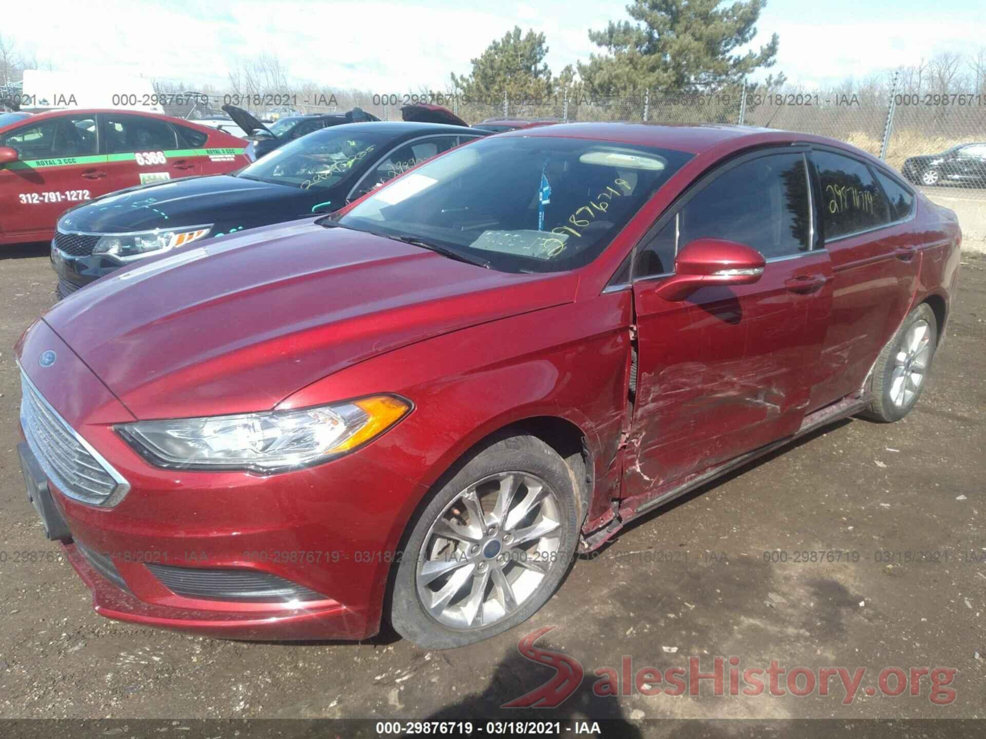 3FA6P0HD7HR245117 2017 FORD FUSION