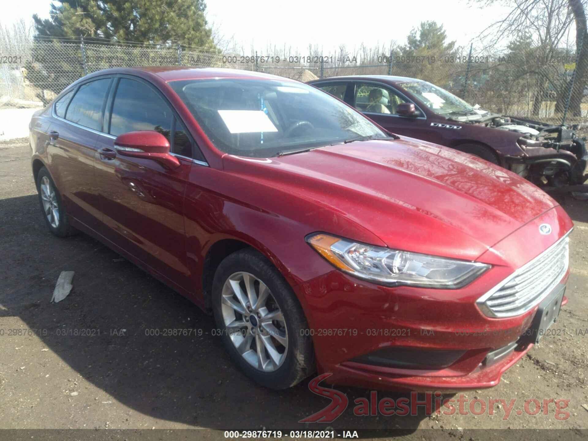 3FA6P0HD7HR245117 2017 FORD FUSION