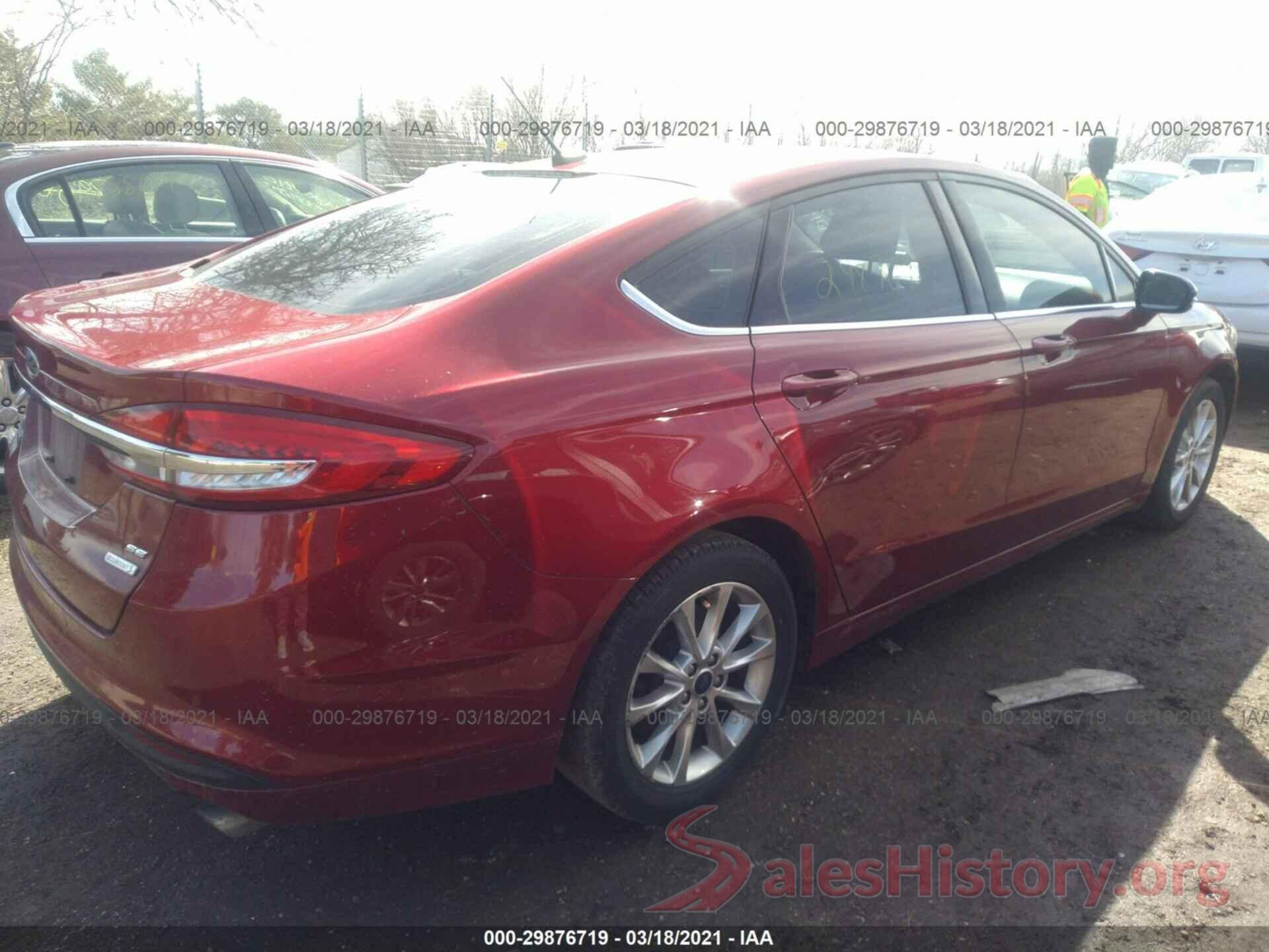 3FA6P0HD7HR245117 2017 FORD FUSION