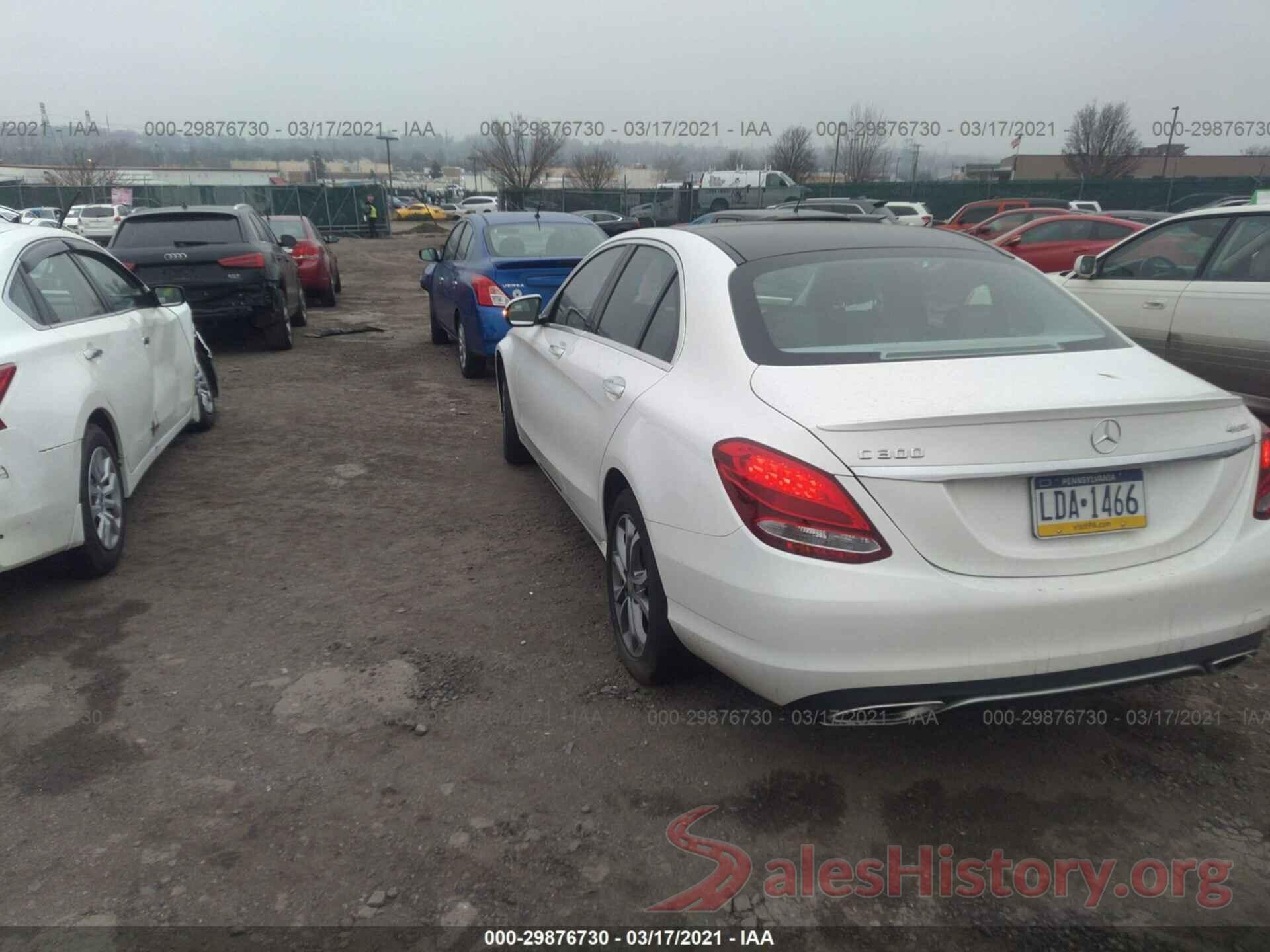 55SWF4KB7GU123397 2016 MERCEDES-BENZ C-CLASS