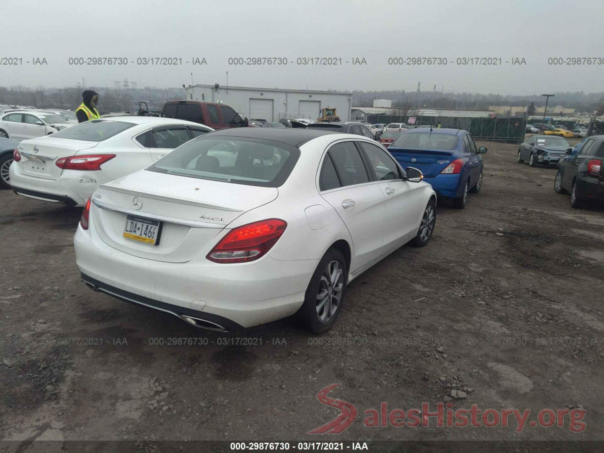 55SWF4KB7GU123397 2016 MERCEDES-BENZ C-CLASS