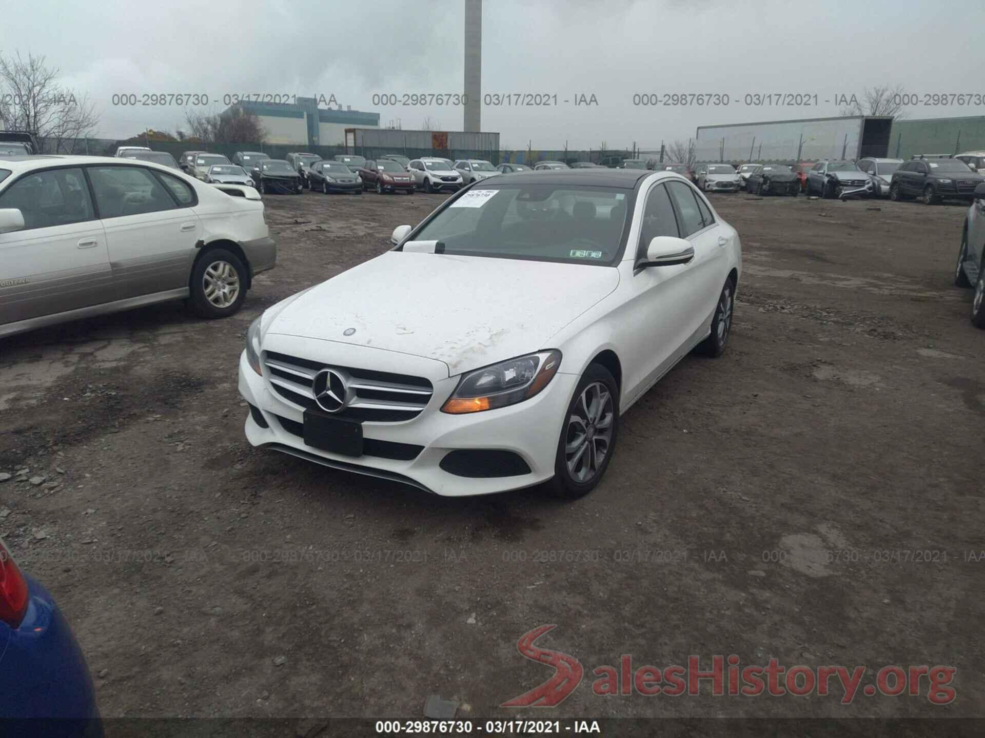 55SWF4KB7GU123397 2016 MERCEDES-BENZ C-CLASS