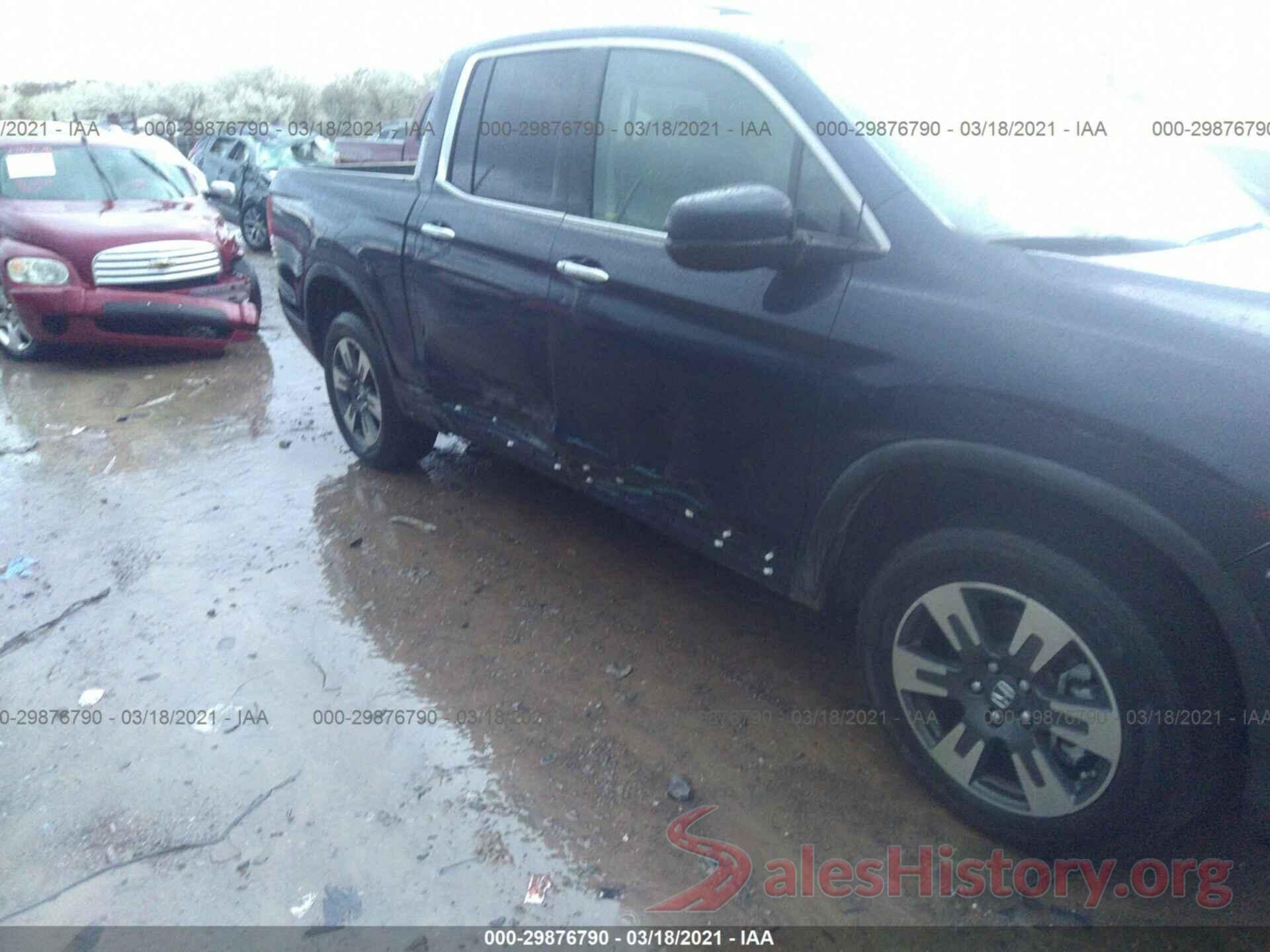 5FPYK3F71KB006128 2019 HONDA RIDGELINE