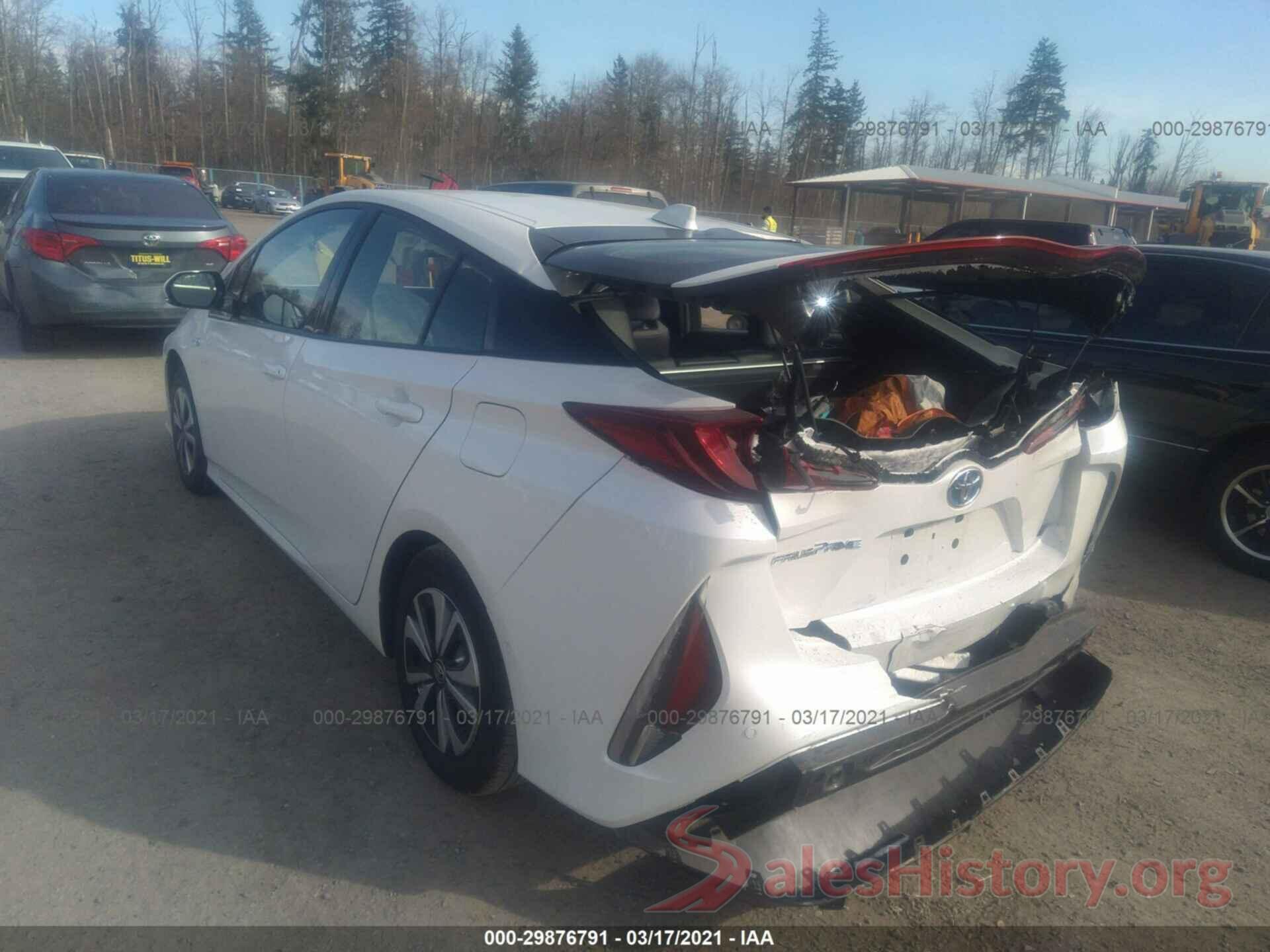 JTDKARFP0J3071407 2018 TOYOTA PRIUS PRIME