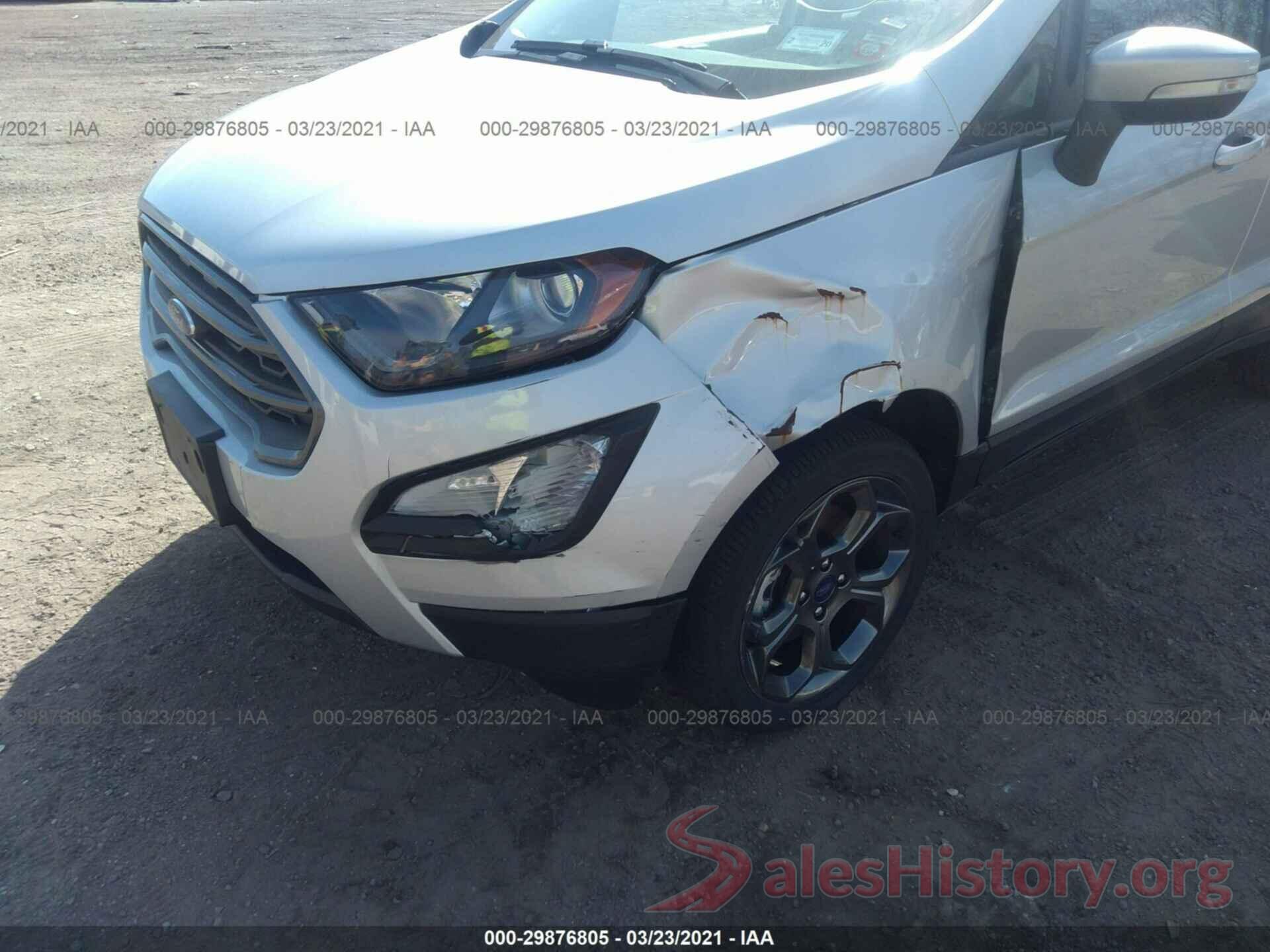 MAJ6P1CLXJC226490 2018 FORD ECOSPORT