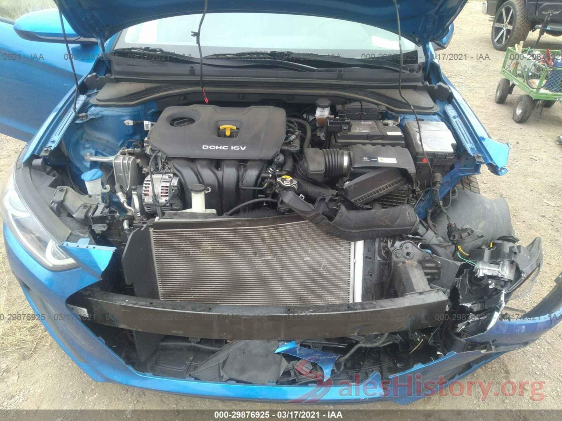 5NPD74LF6JH398596 2018 HYUNDAI ELANTRA