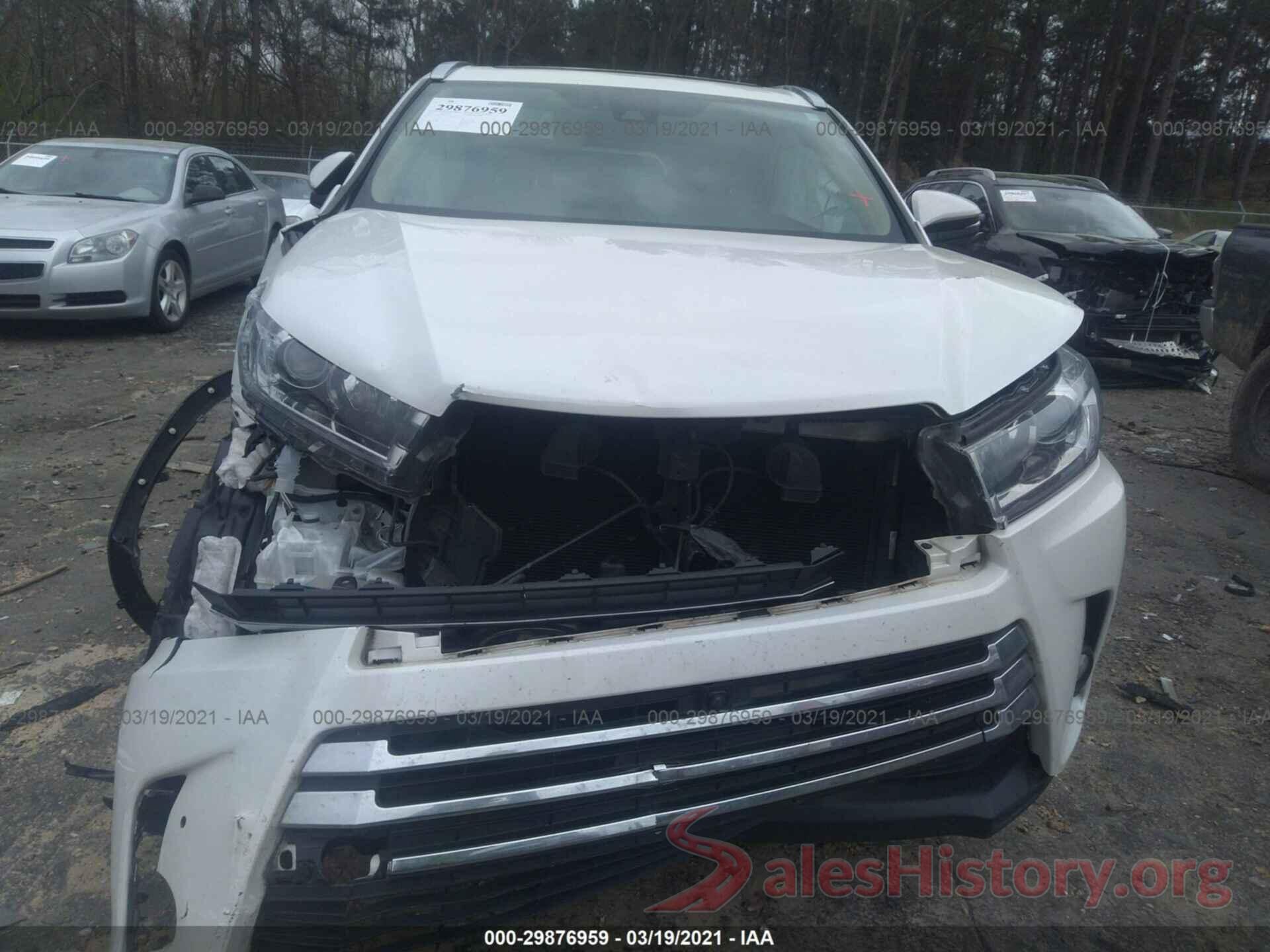 5TDYZRFH7HS226720 2017 TOYOTA HIGHLANDER