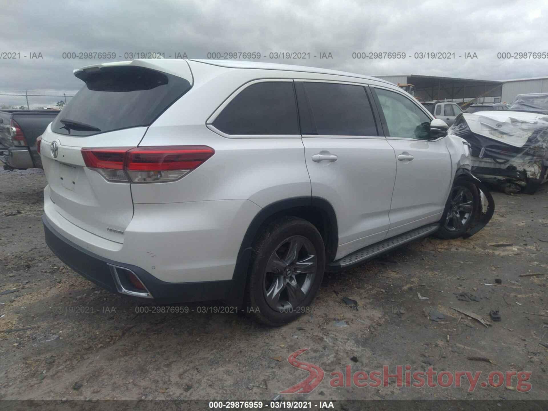 5TDYZRFH7HS226720 2017 TOYOTA HIGHLANDER