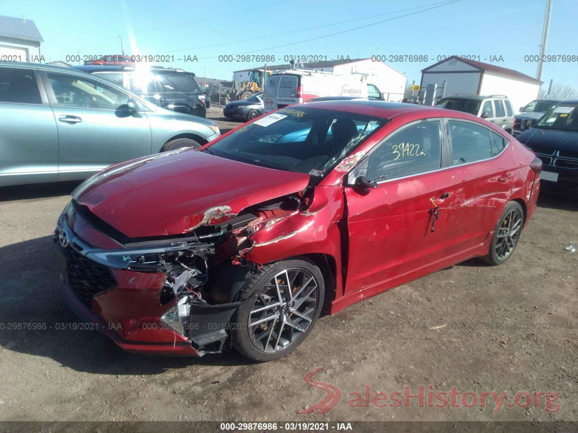 KMHD04LB1KU855836 2019 HYUNDAI ELANTRA