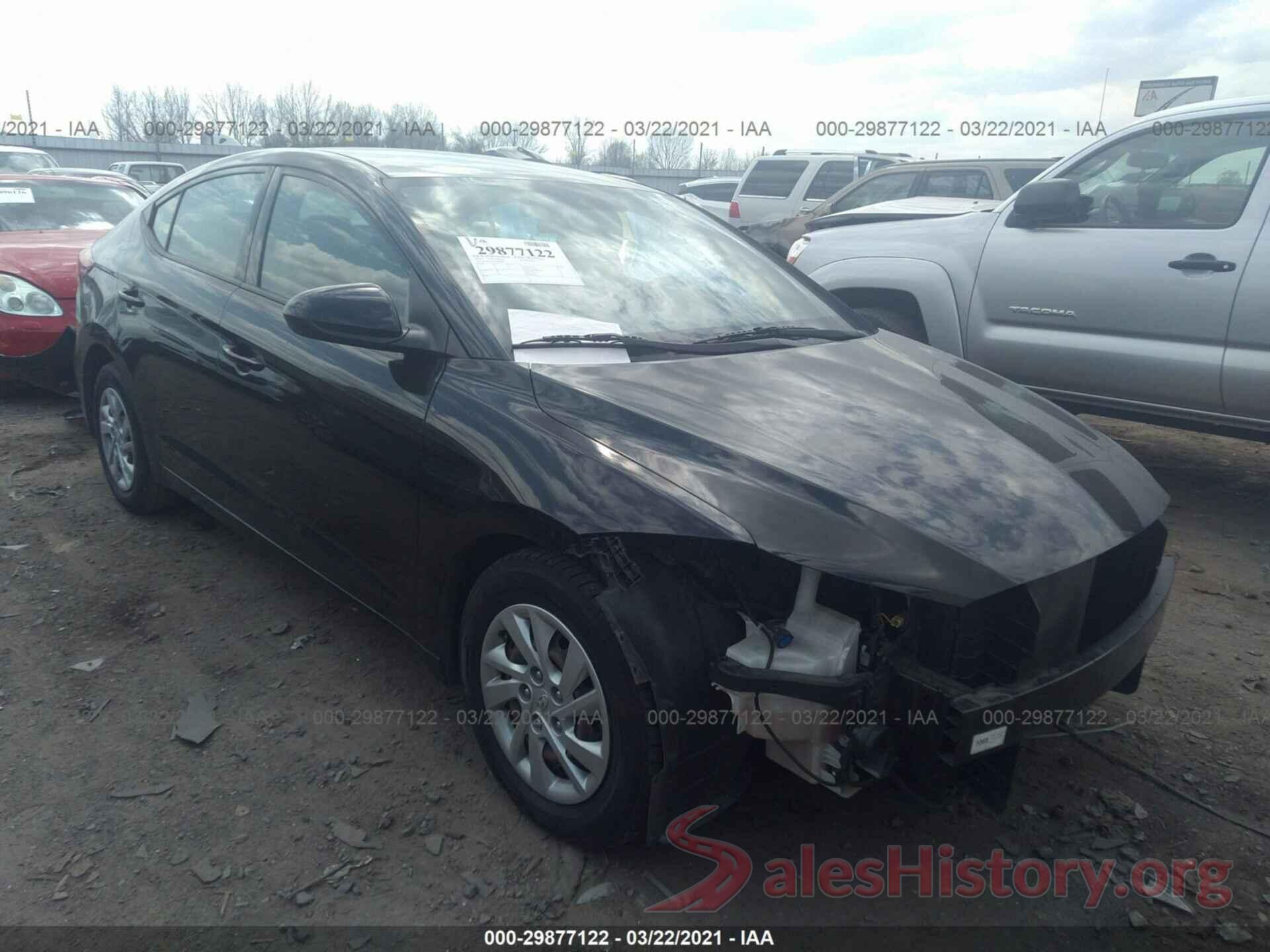 5NPD74LF8JH284566 2018 HYUNDAI ELANTRA