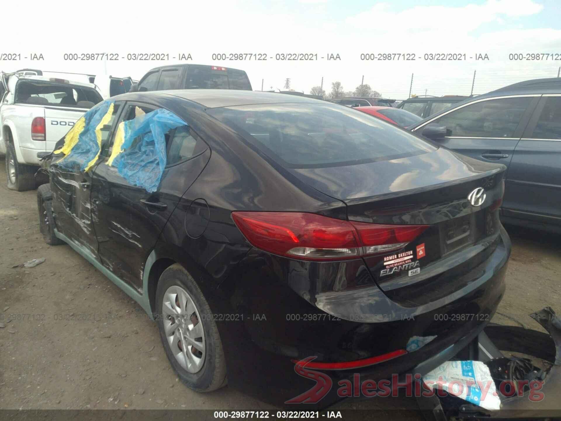 5NPD74LF8JH284566 2018 HYUNDAI ELANTRA