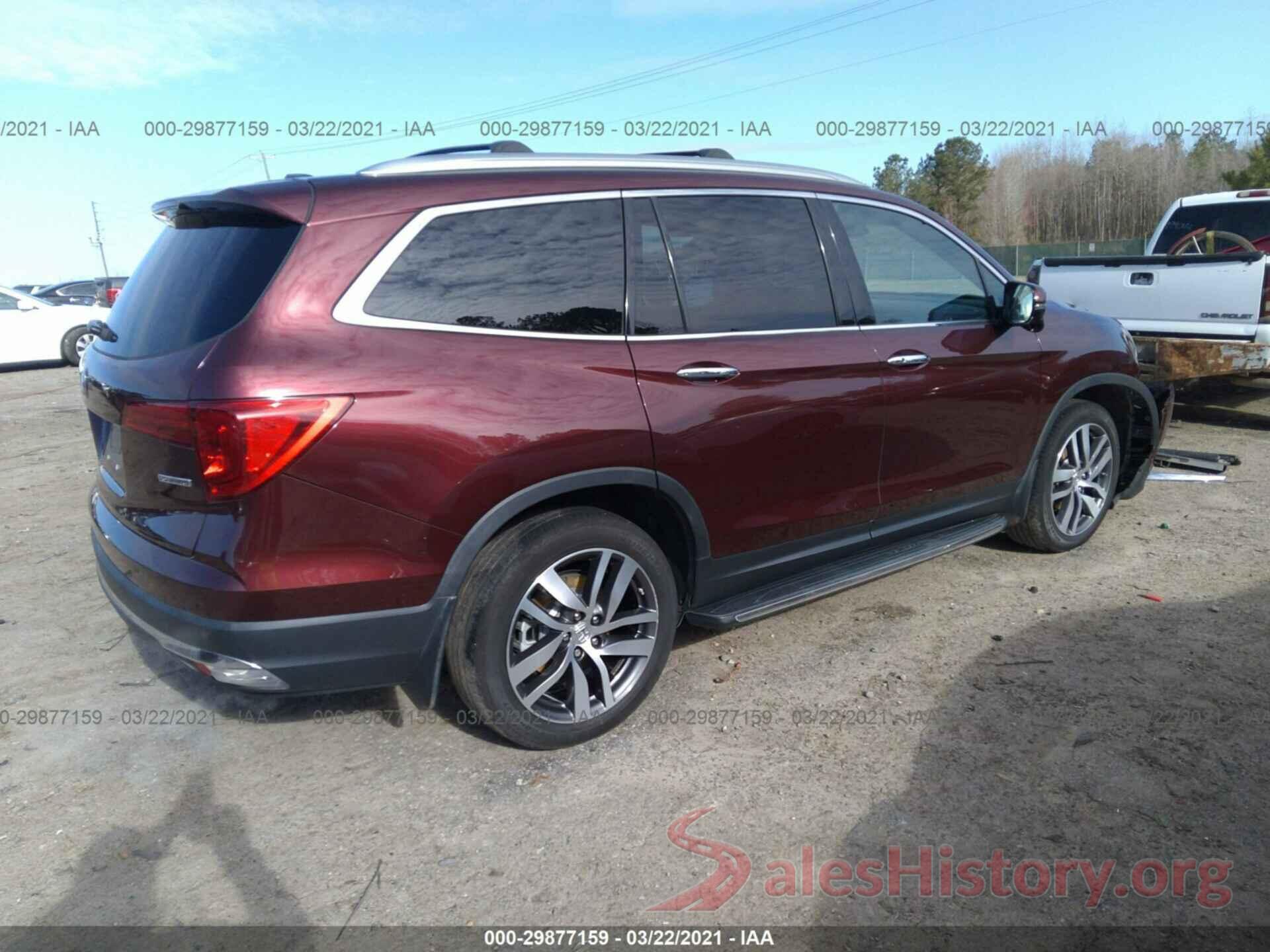 5FNYF5H99JB025922 2018 HONDA PILOT