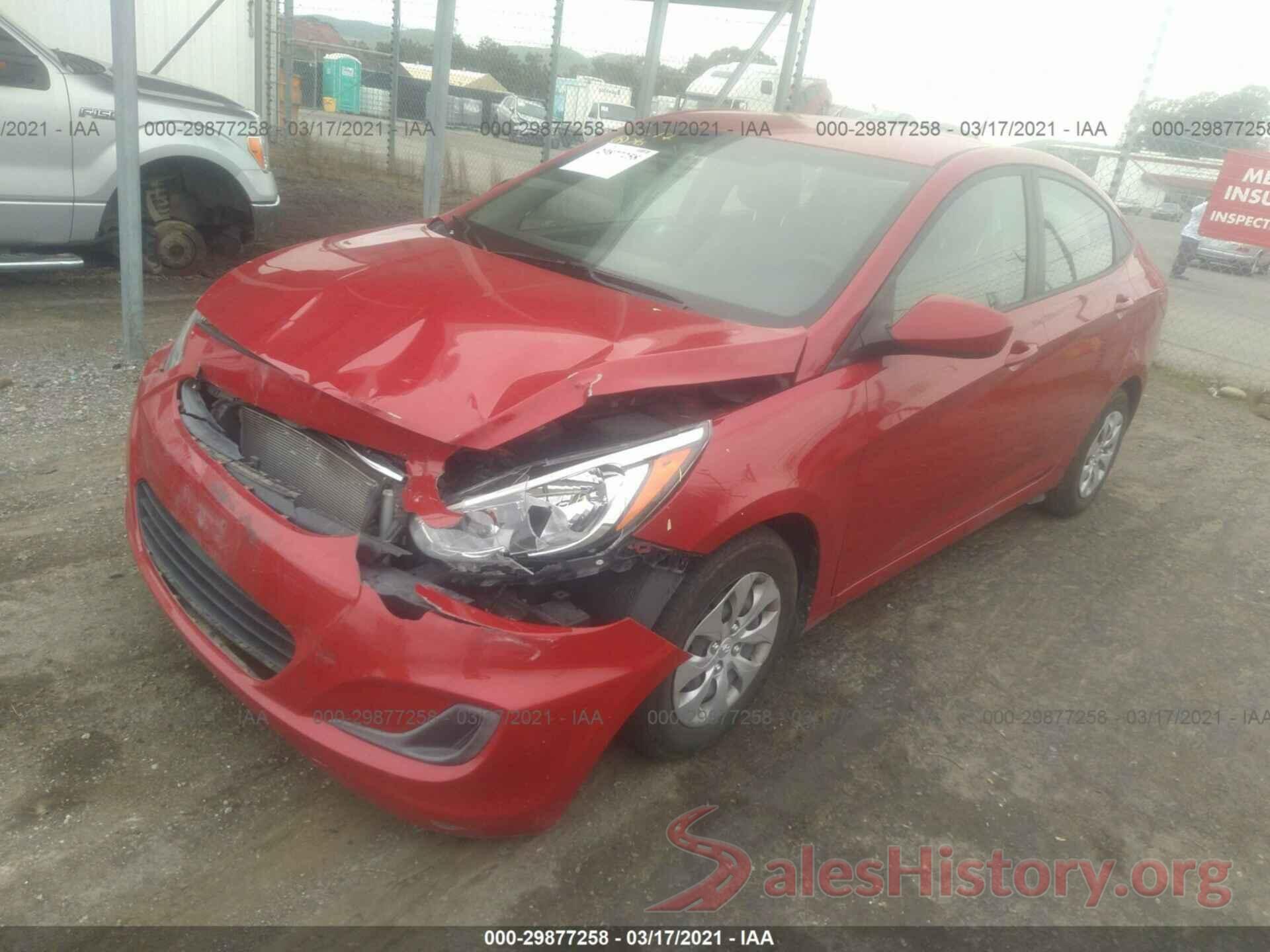 KMHCT4AE2HU274709 2017 HYUNDAI ACCENT