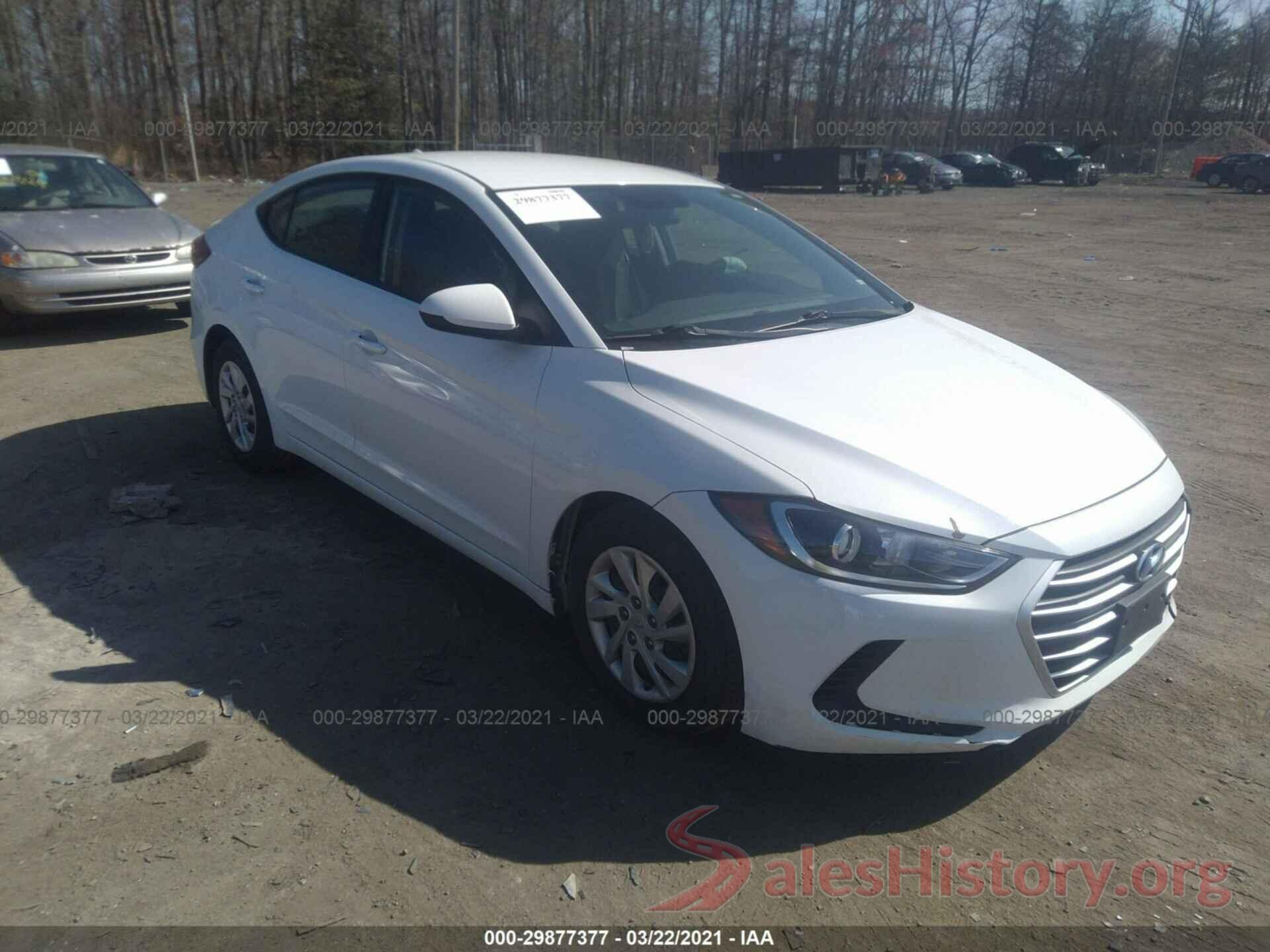 5NPD74LF2HH193996 2017 HYUNDAI ELANTRA