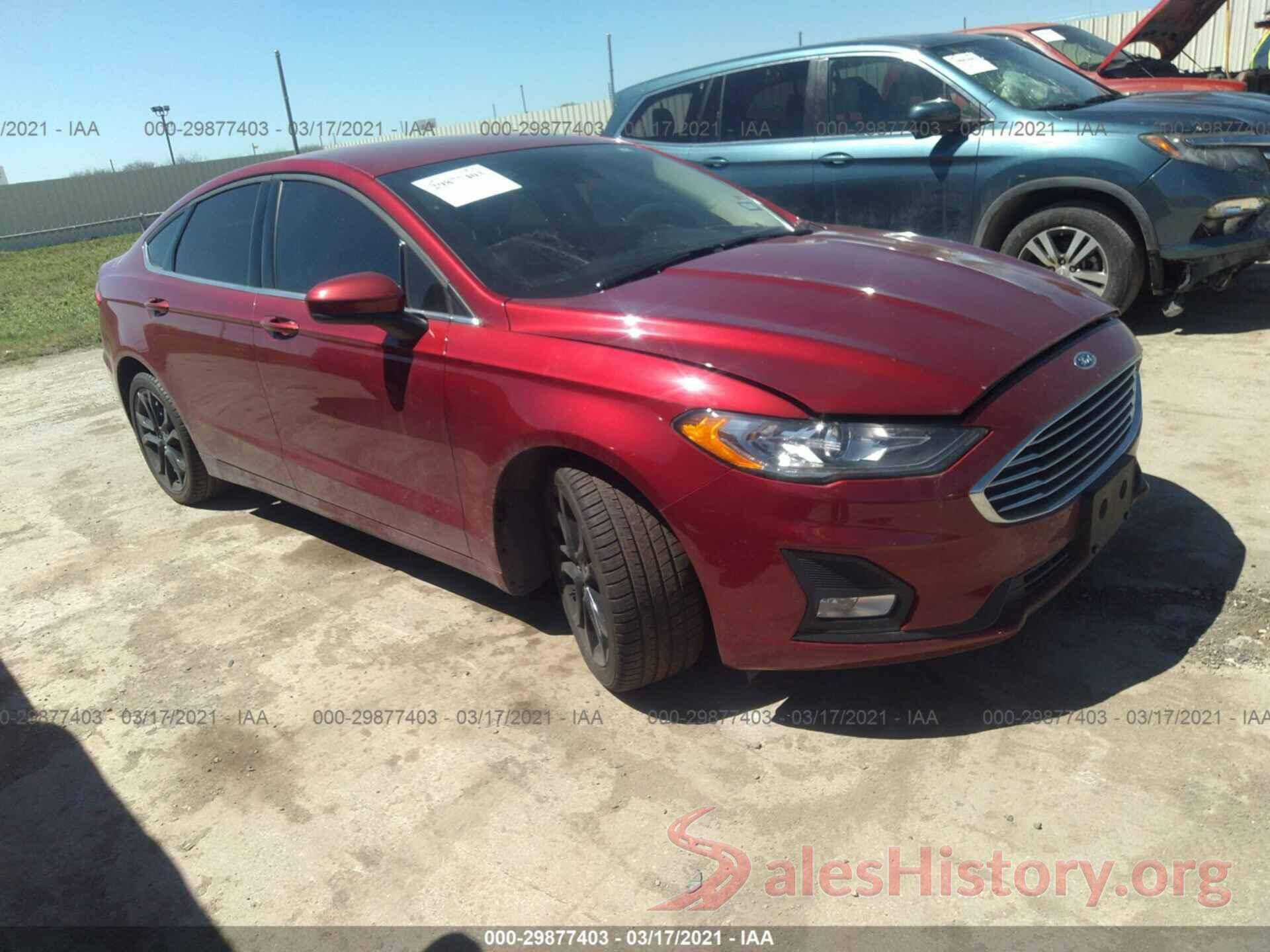 3FA6P0HD0KR170381 2019 FORD FUSION