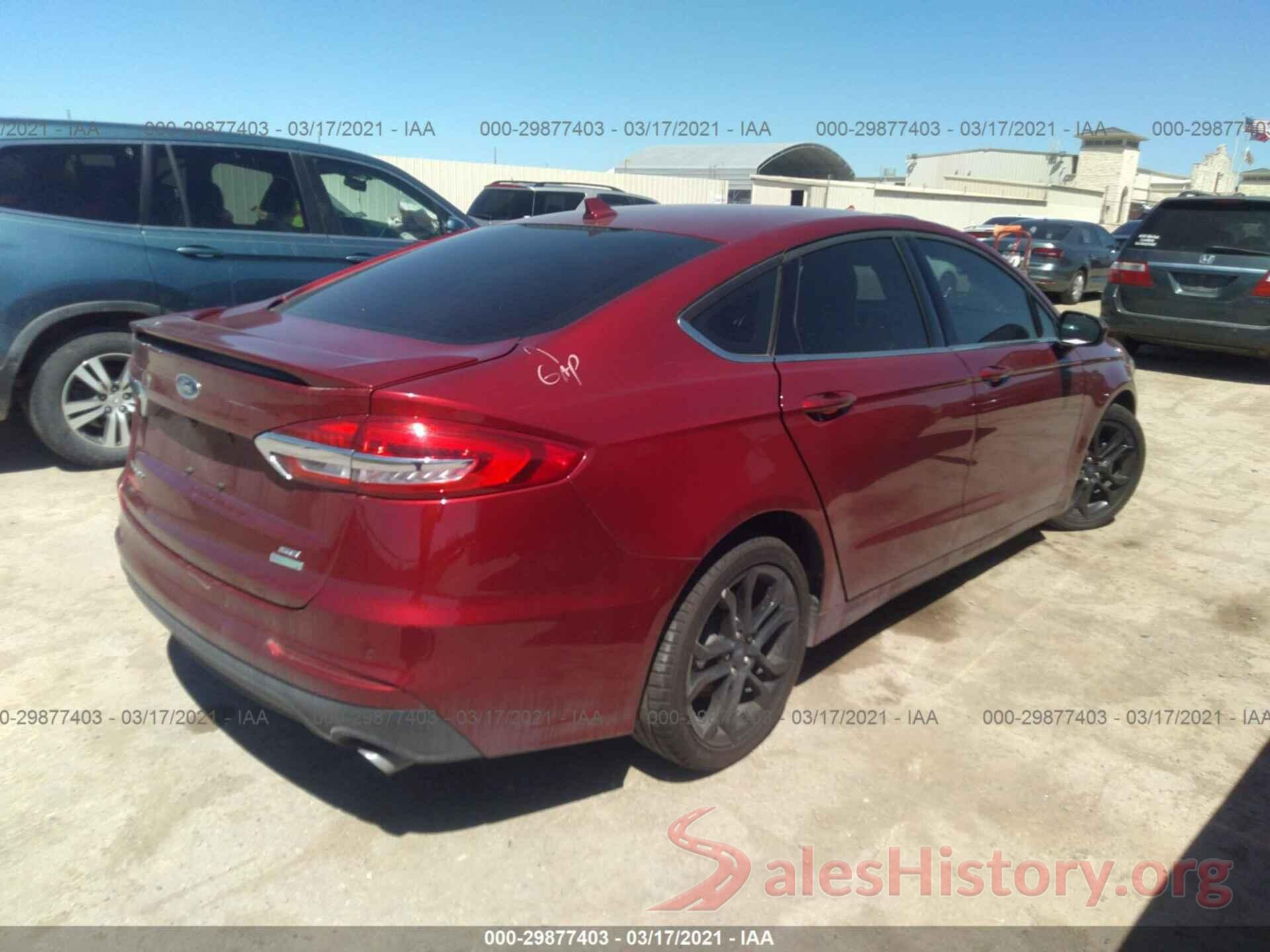 3FA6P0HD0KR170381 2019 FORD FUSION