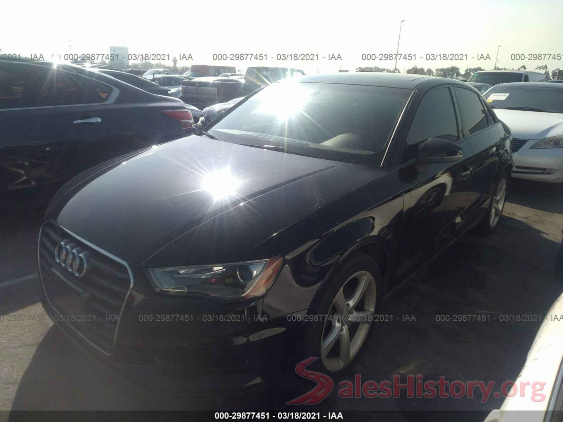 WAUA7GFF3G1024346 2016 AUDI A3