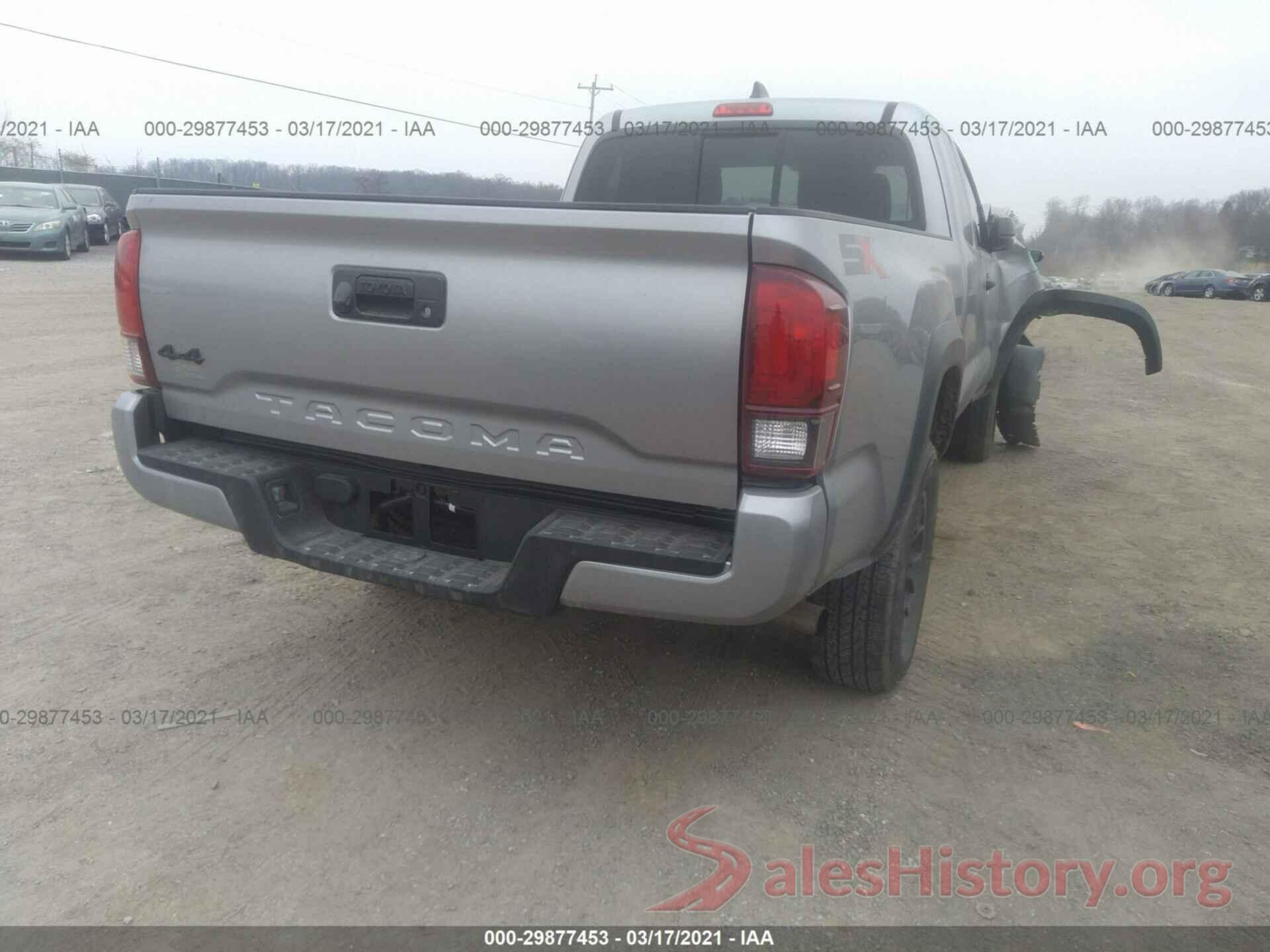 3TYSX5EN8LT002932 2020 TOYOTA TACOMA 4WD