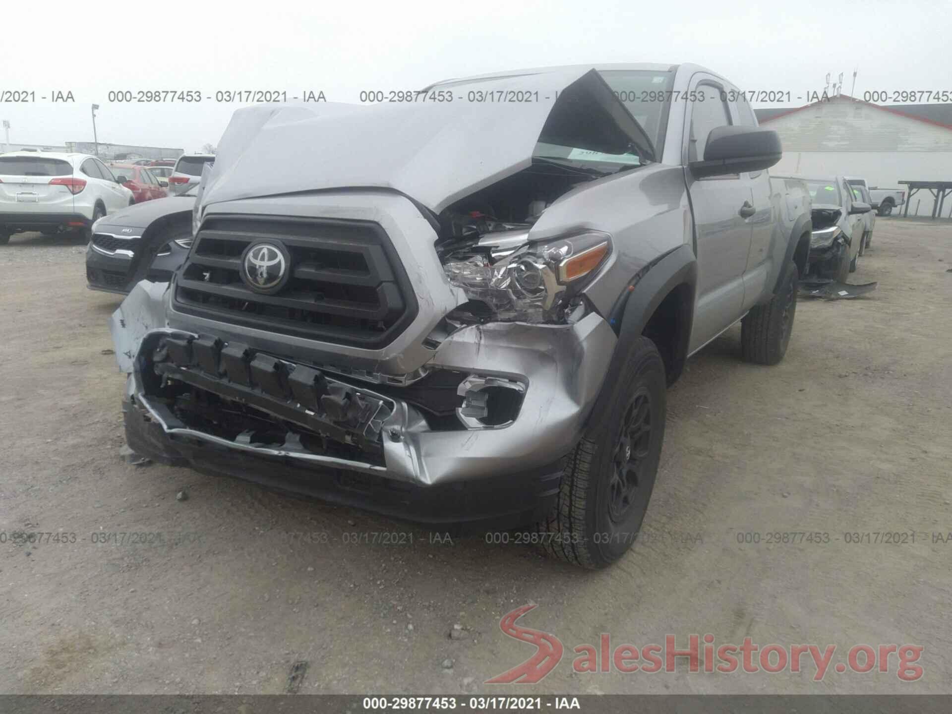 3TYSX5EN8LT002932 2020 TOYOTA TACOMA 4WD