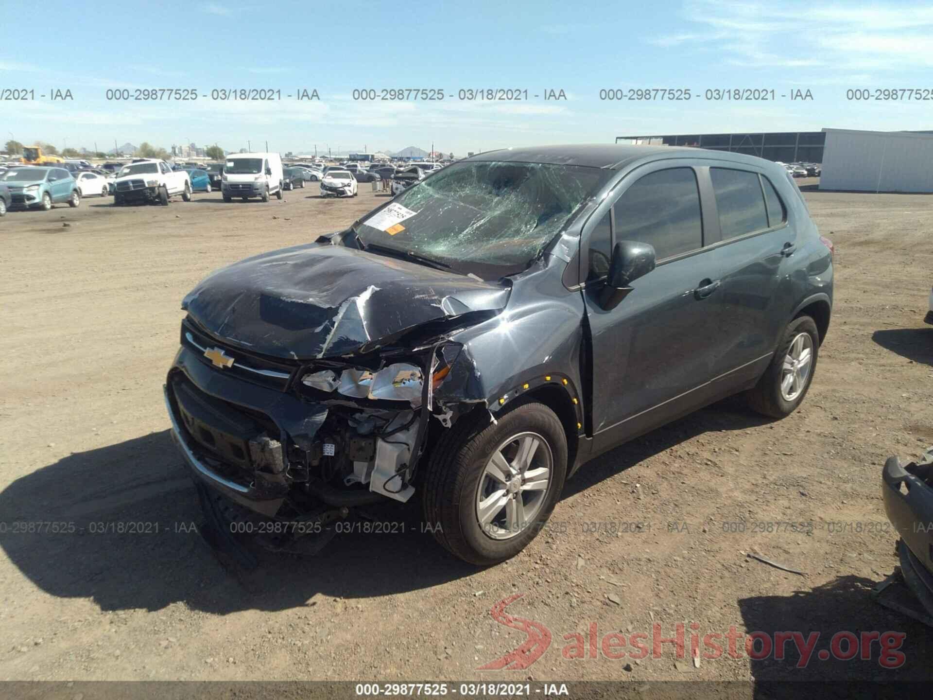 KL7CJKSB1MB313604 2021 CHEVROLET TRAX