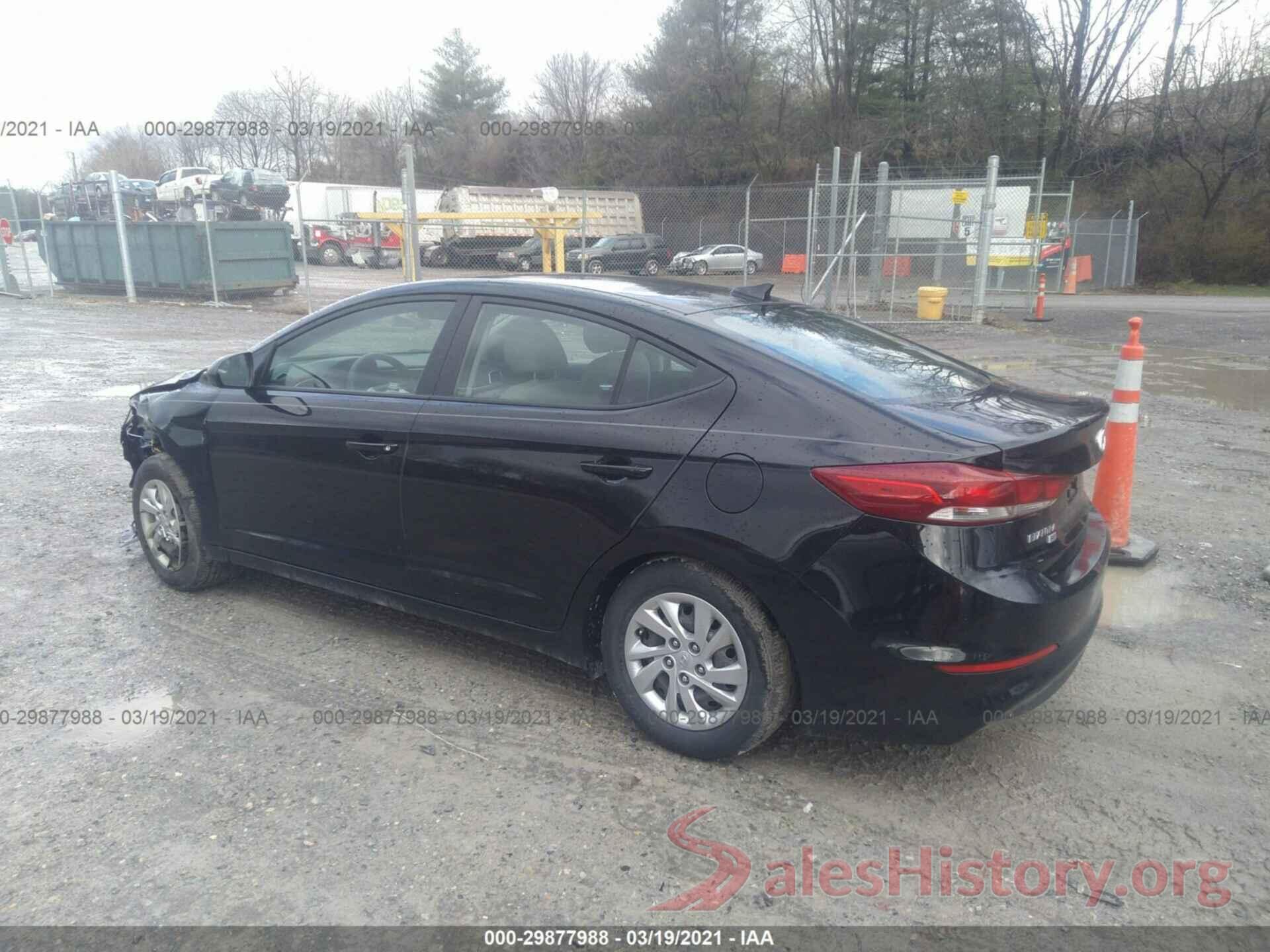 KMHD74LF5HU173405 2017 HYUNDAI ELANTRA