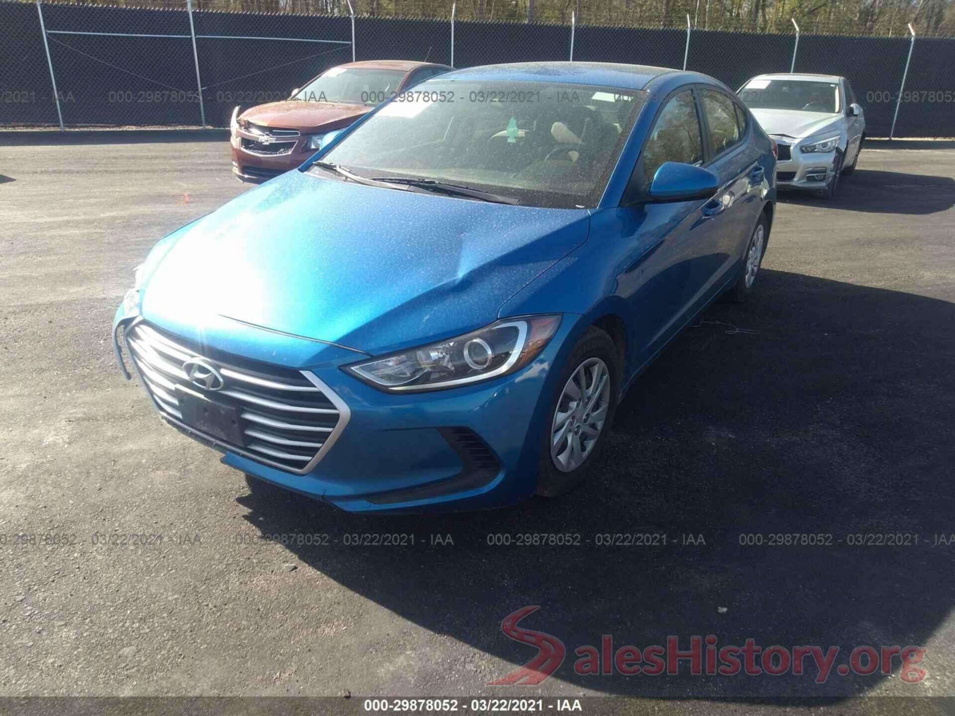 5NPD74LF3HH139879 2017 HYUNDAI ELANTRA