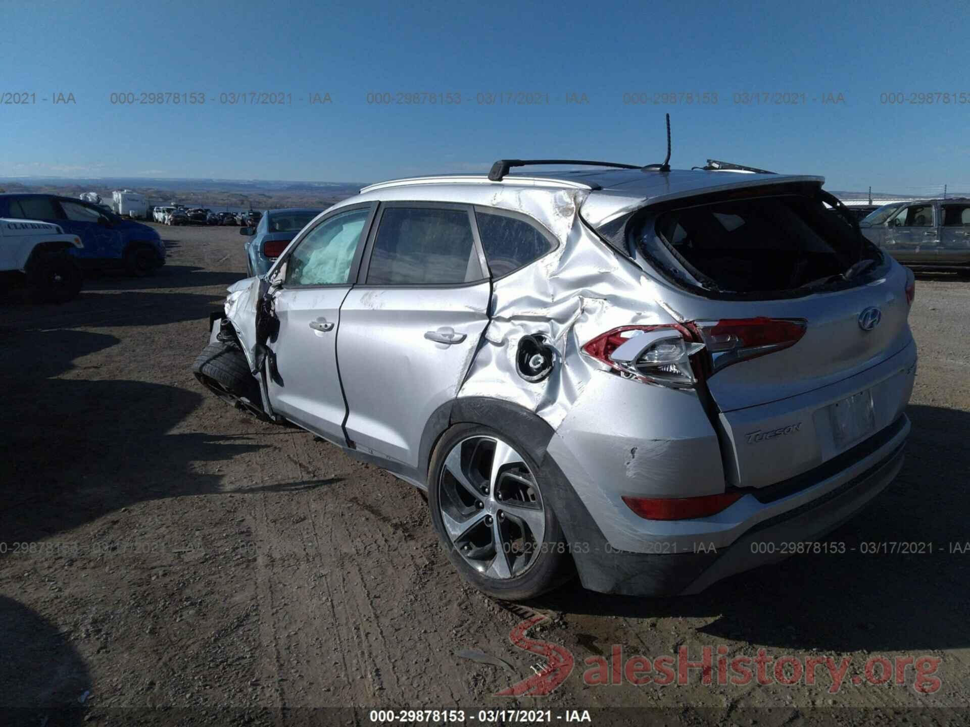 KM8J3CA2XHU397391 2017 HYUNDAI TUCSON