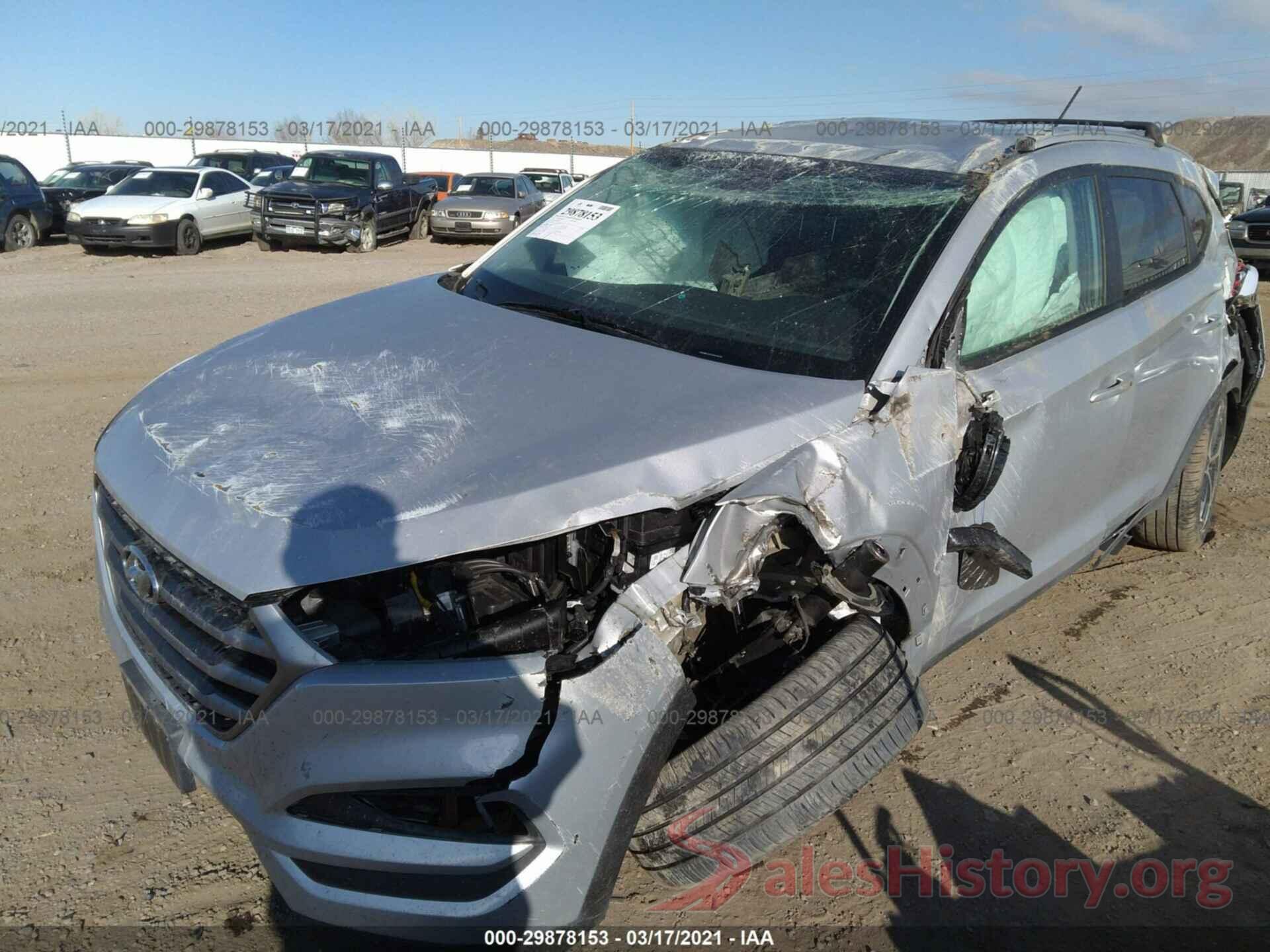 KM8J3CA2XHU397391 2017 HYUNDAI TUCSON