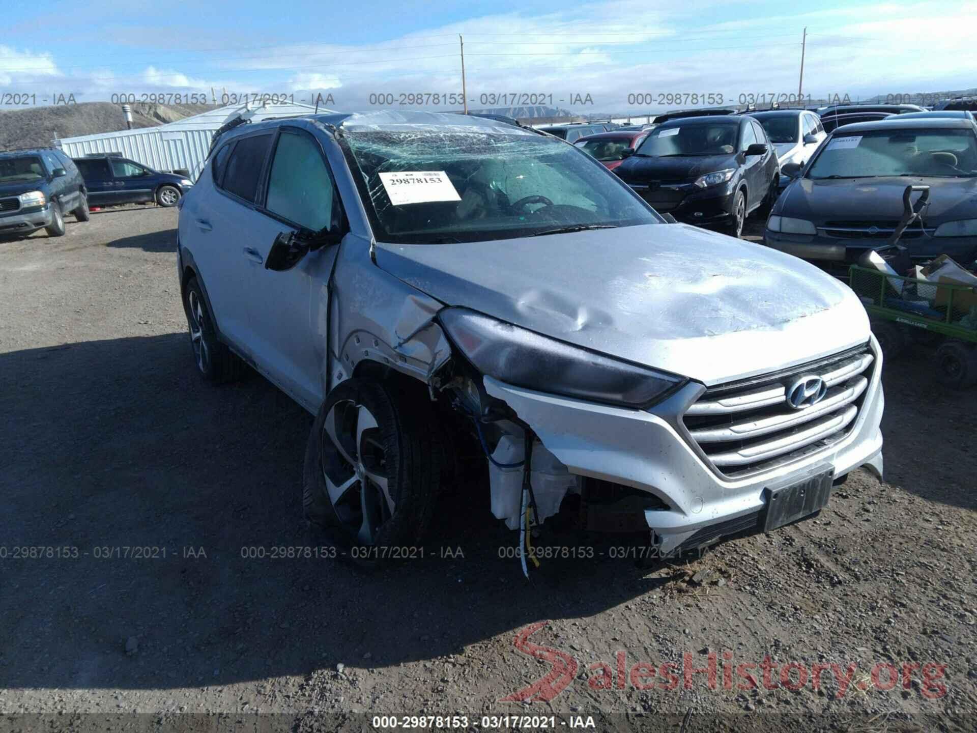 KM8J3CA2XHU397391 2017 HYUNDAI TUCSON