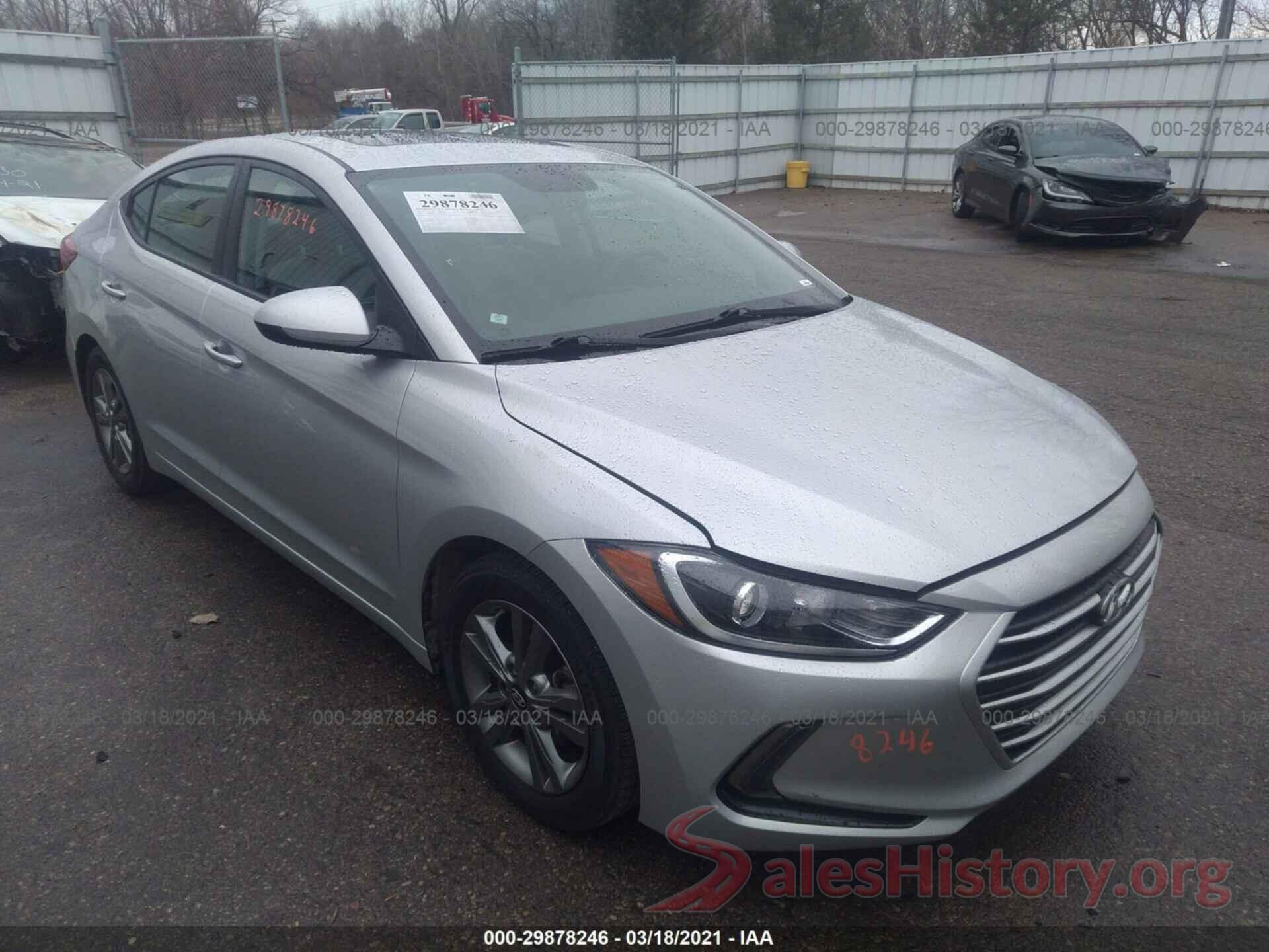 5NPD84LF2JH377385 2018 HYUNDAI ELANTRA