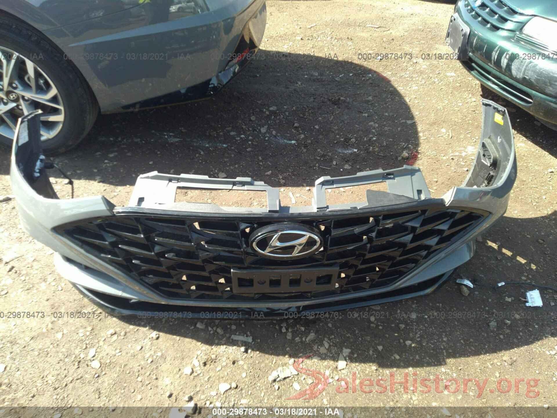 5NPEL4JA3LH024408 2020 HYUNDAI SONATA