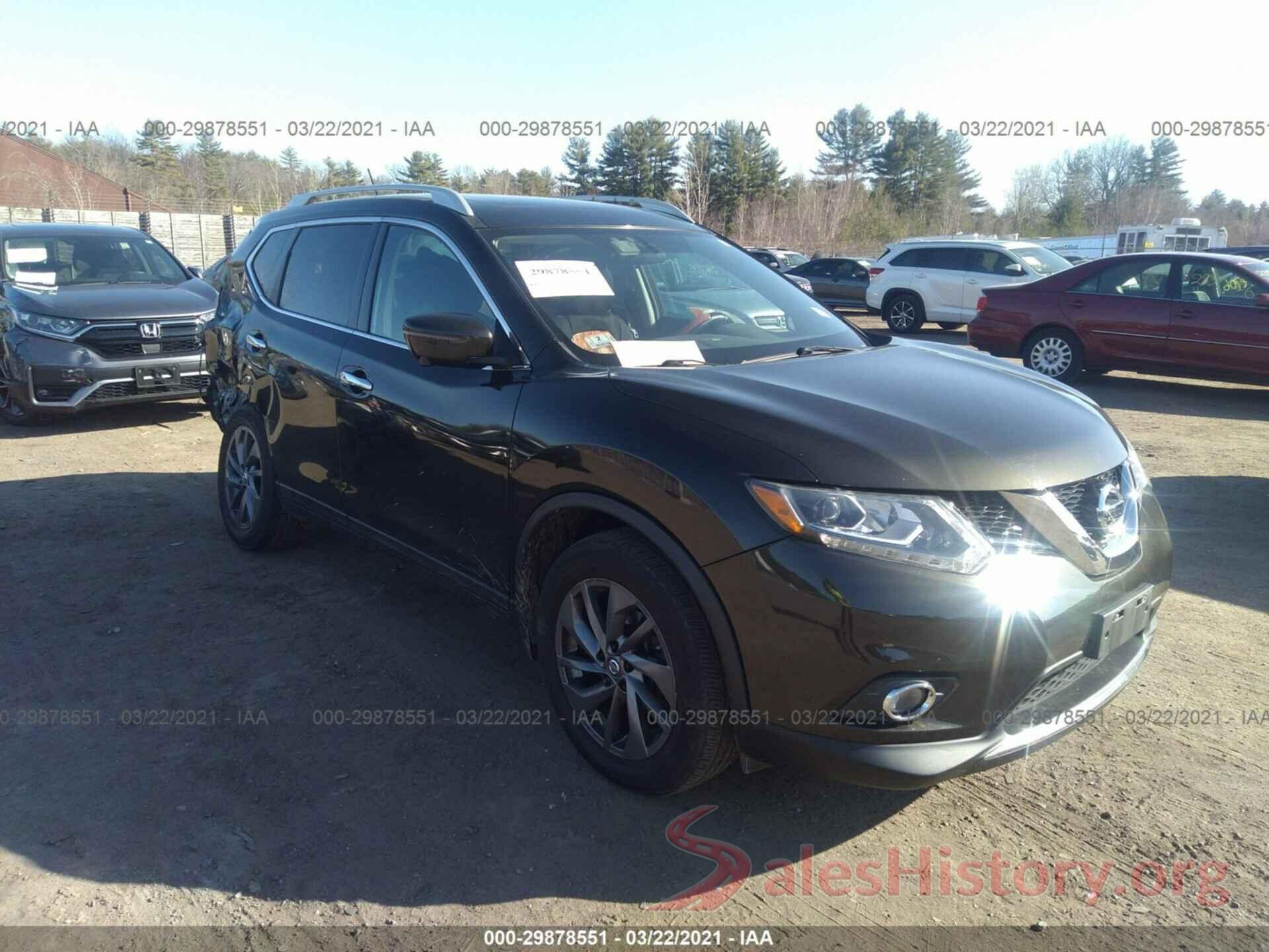 5N1AT2MVXGC766903 2016 NISSAN ROGUE