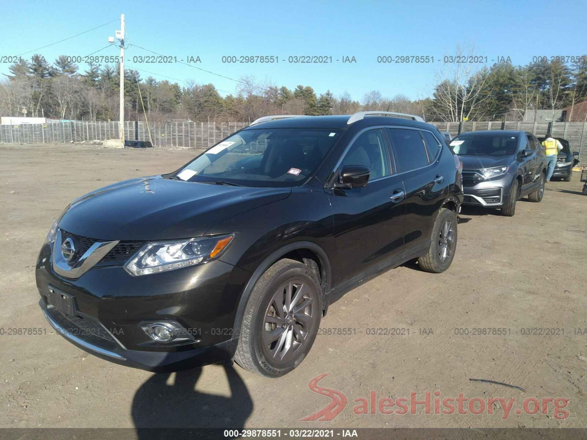 5N1AT2MVXGC766903 2016 NISSAN ROGUE