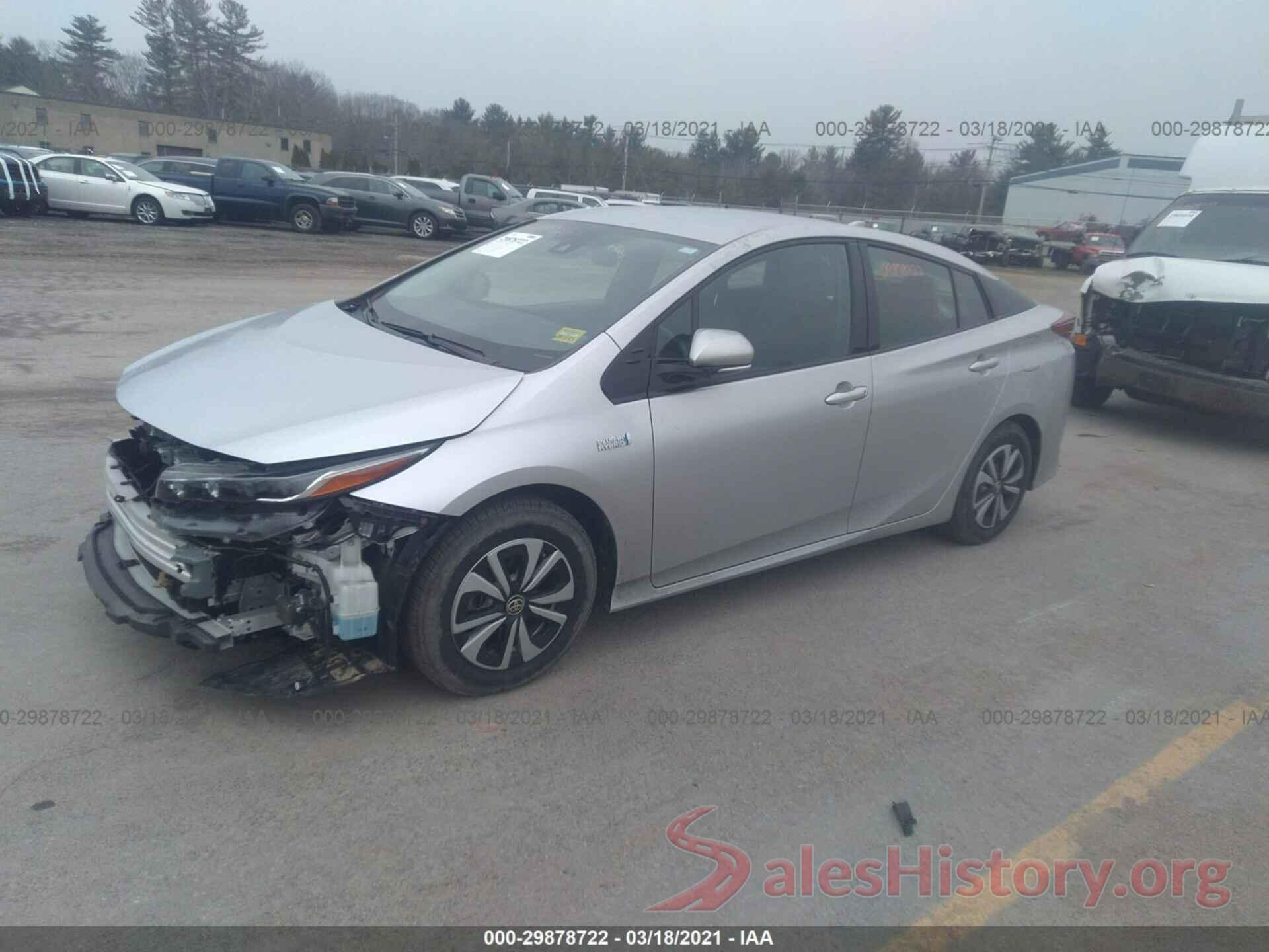 JTDKARFP5J3073539 2018 TOYOTA PRIUS PRIME