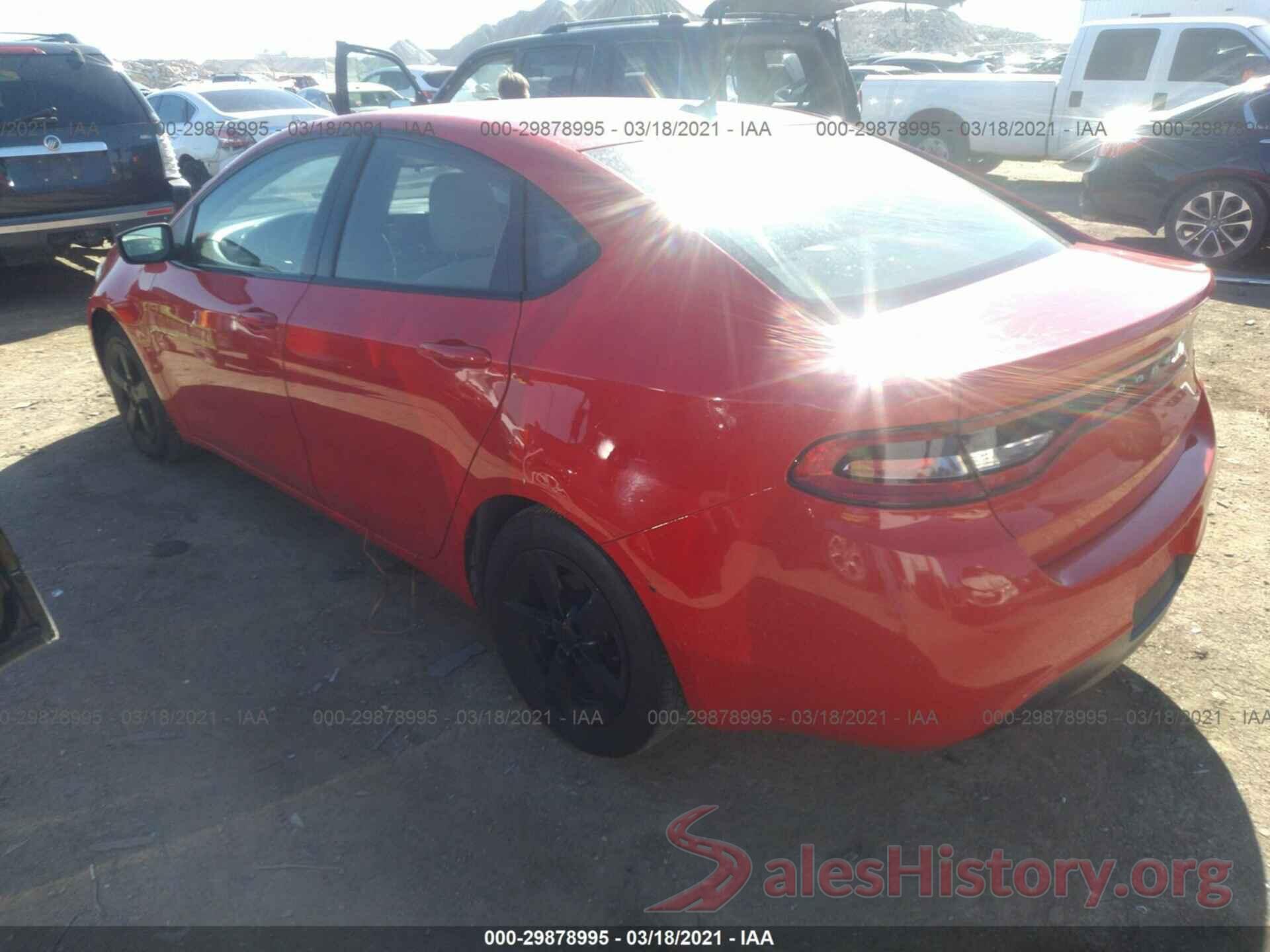 1C3CDFBB5GD652882 2016 DODGE DART