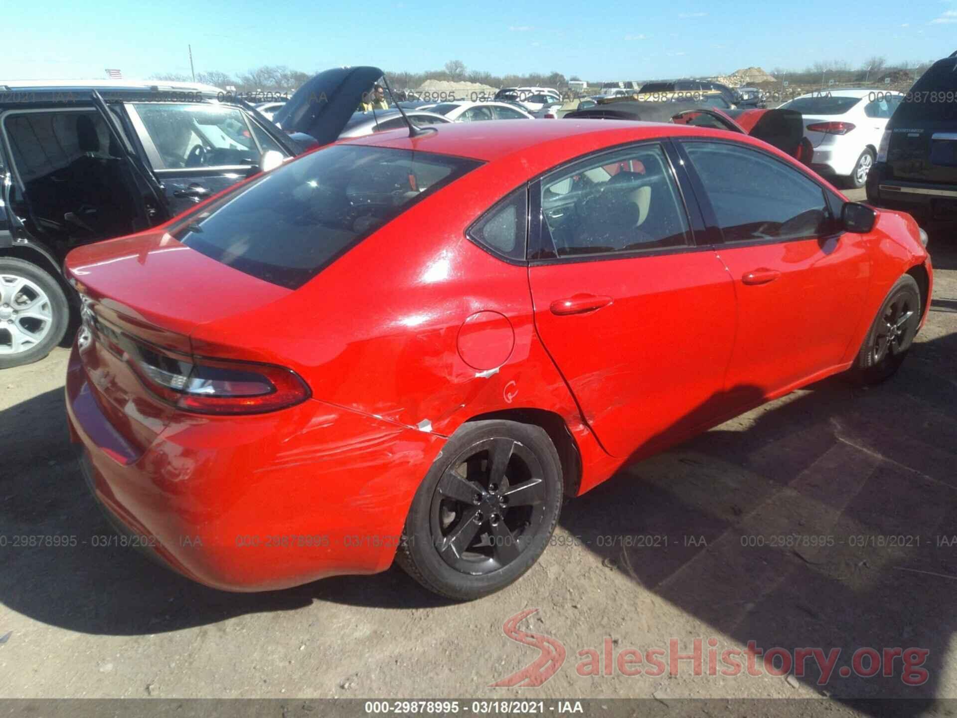 1C3CDFBB5GD652882 2016 DODGE DART