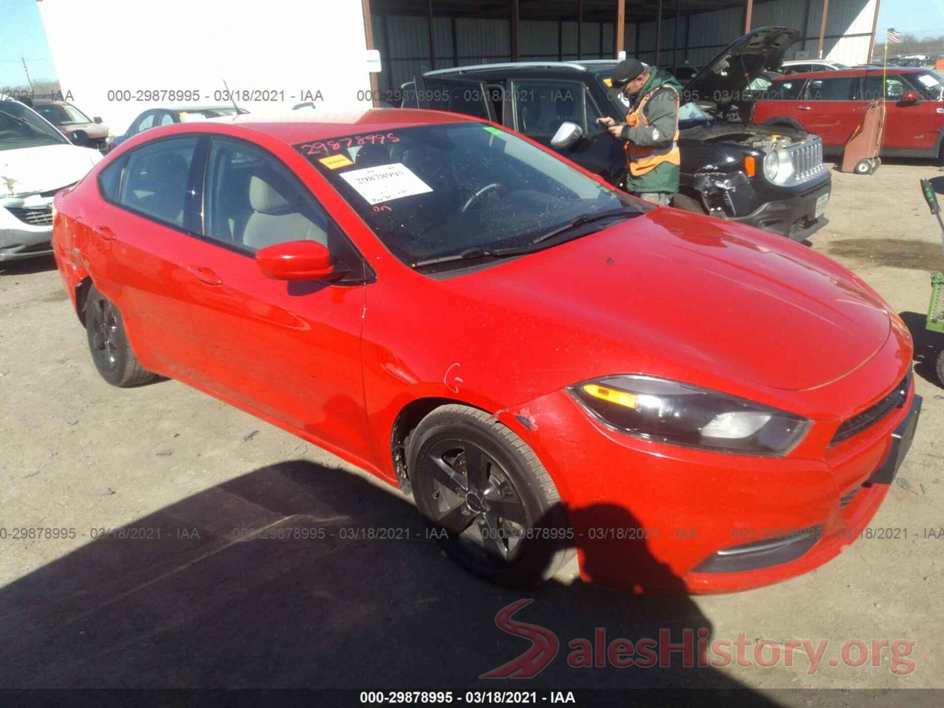 1C3CDFBB5GD652882 2016 DODGE DART