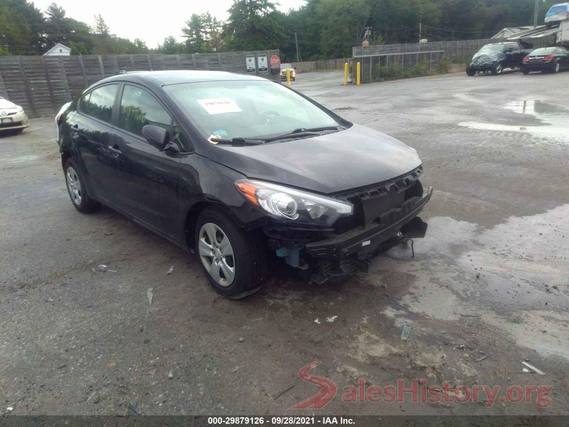 KNAFX4A62G5541402 2016 KIA FORTE