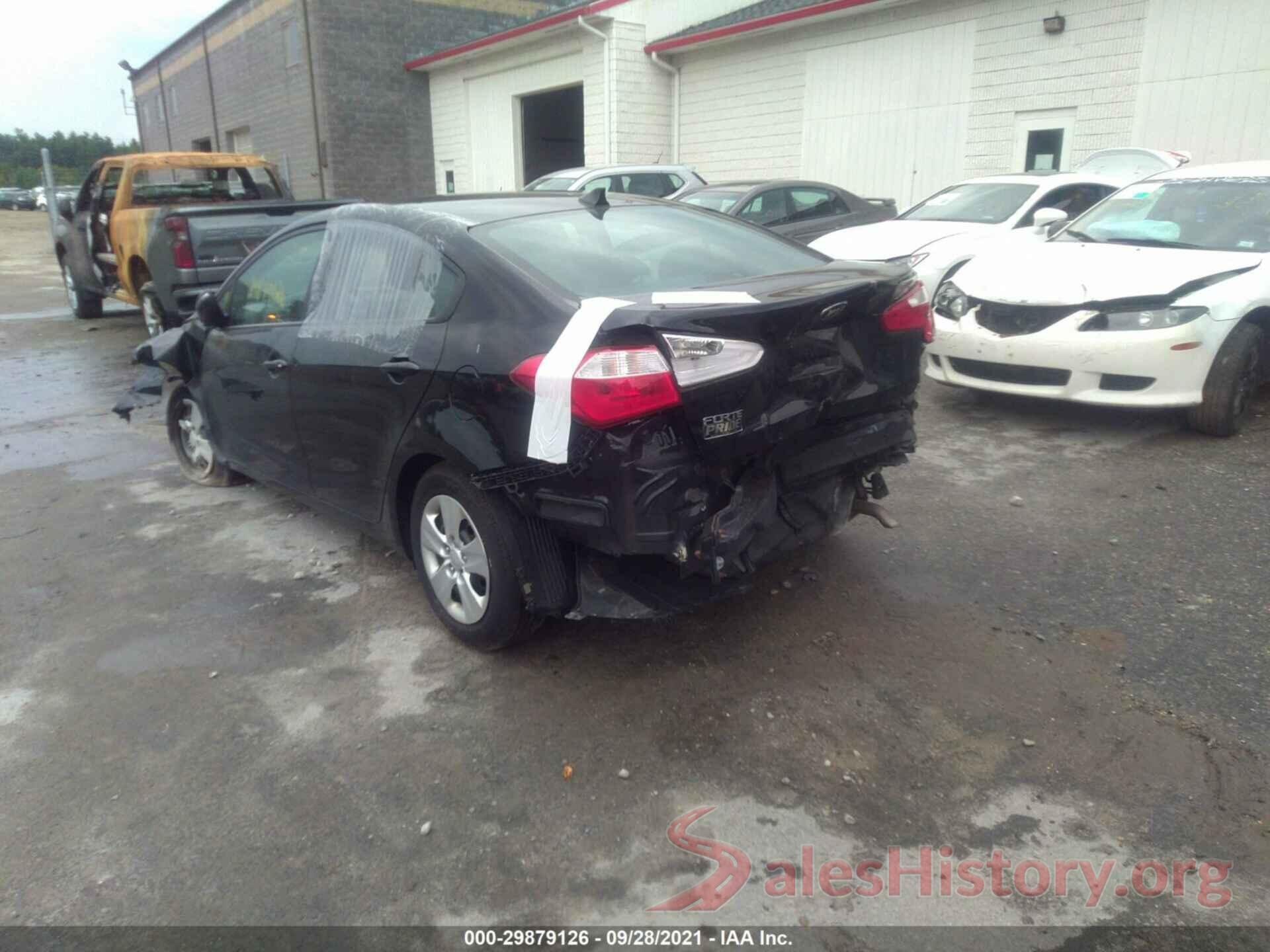 KNAFX4A62G5541402 2016 KIA FORTE