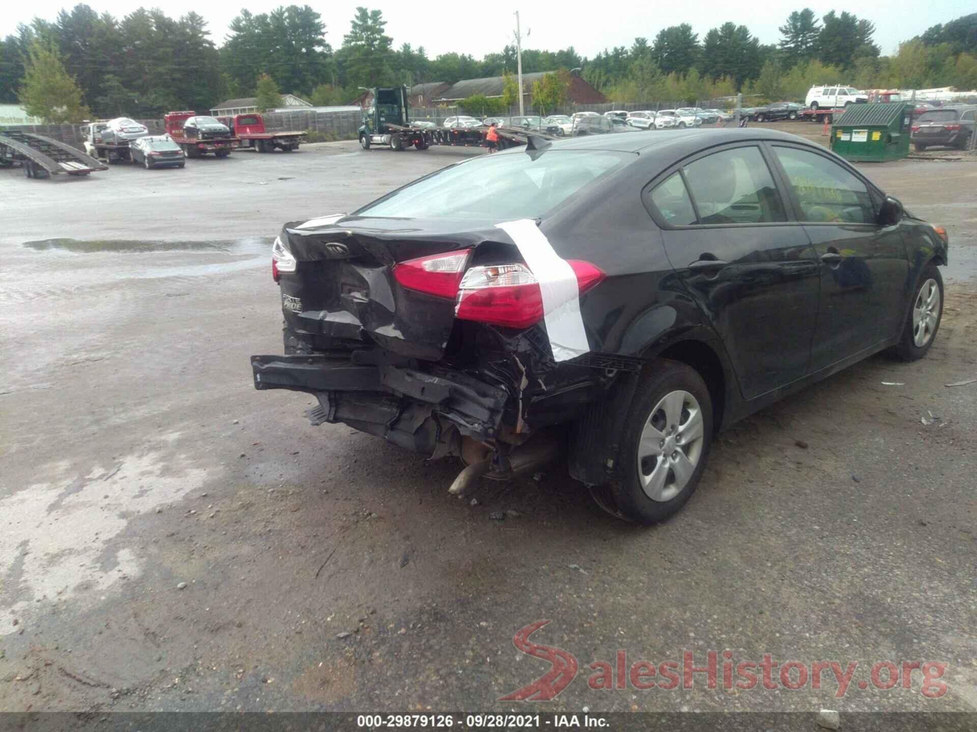 KNAFX4A62G5541402 2016 KIA FORTE