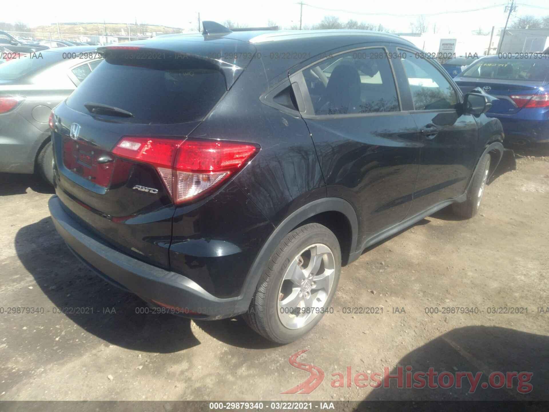 3CZRU6H75GM765044 2016 HONDA HR-V