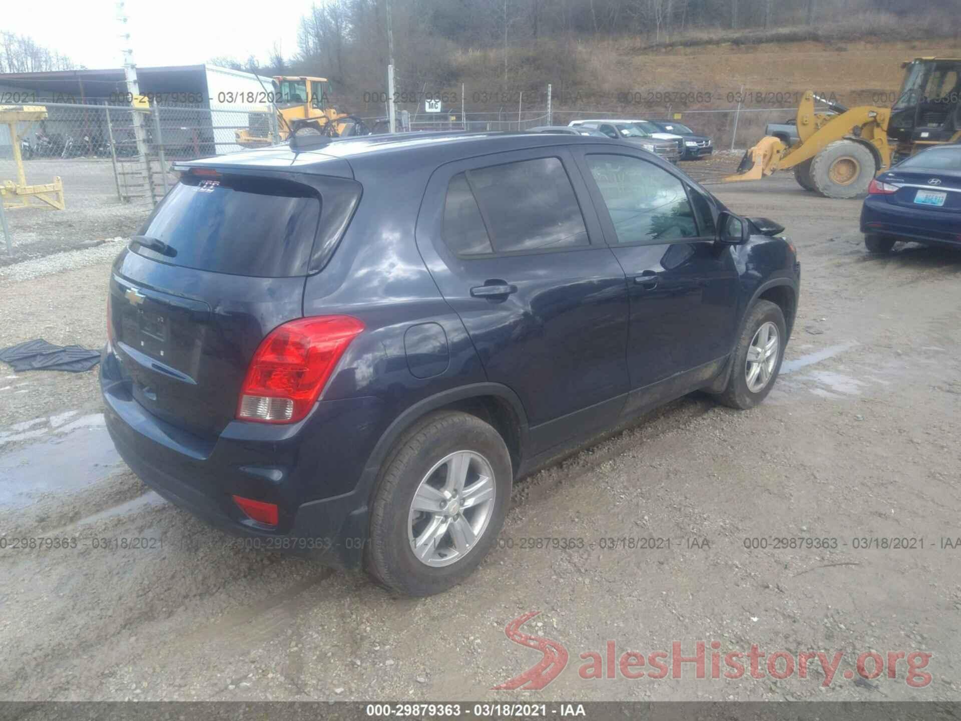 3GNCJNSB6KL215255 2019 CHEVROLET TRAX