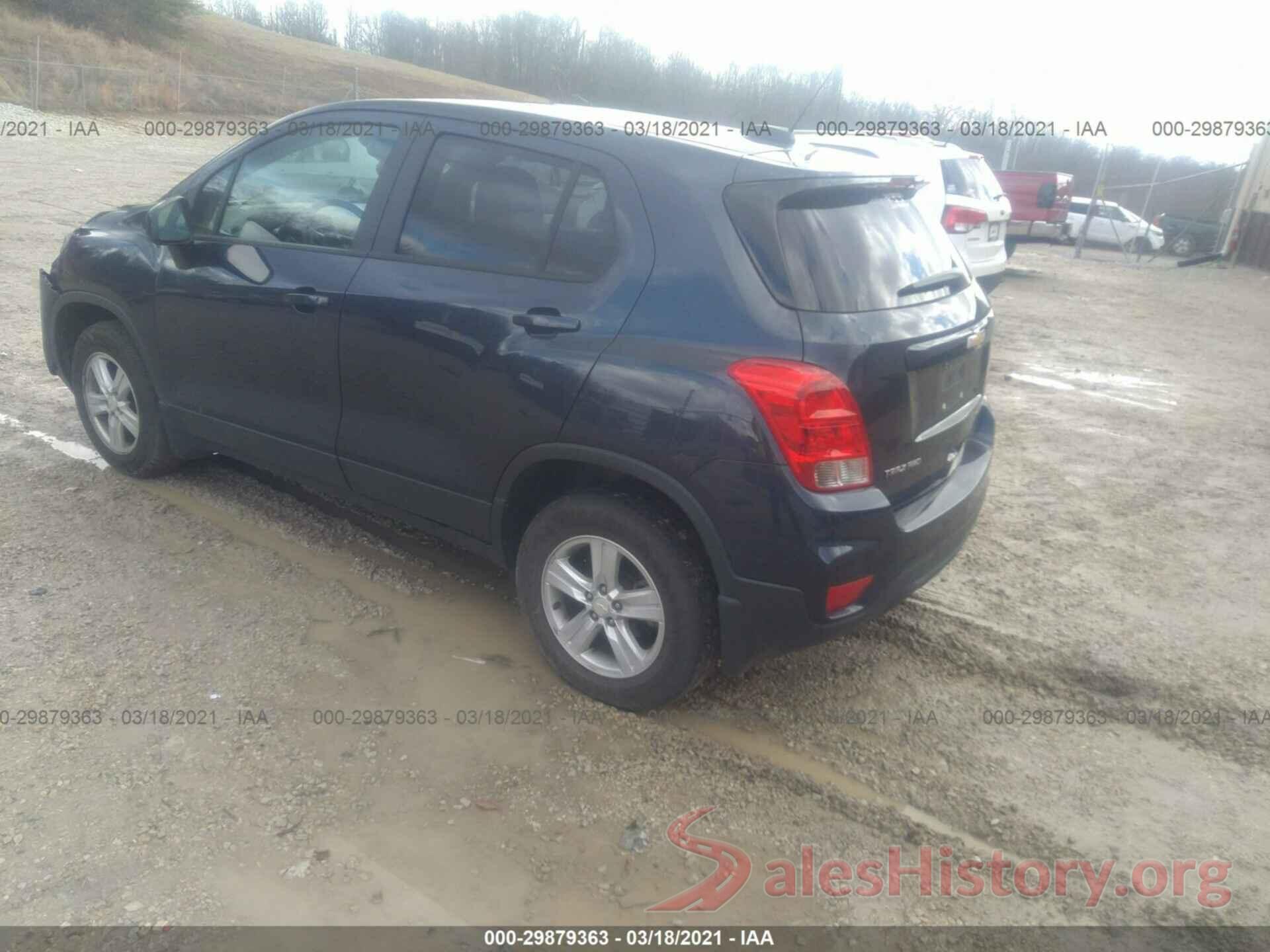 3GNCJNSB6KL215255 2019 CHEVROLET TRAX