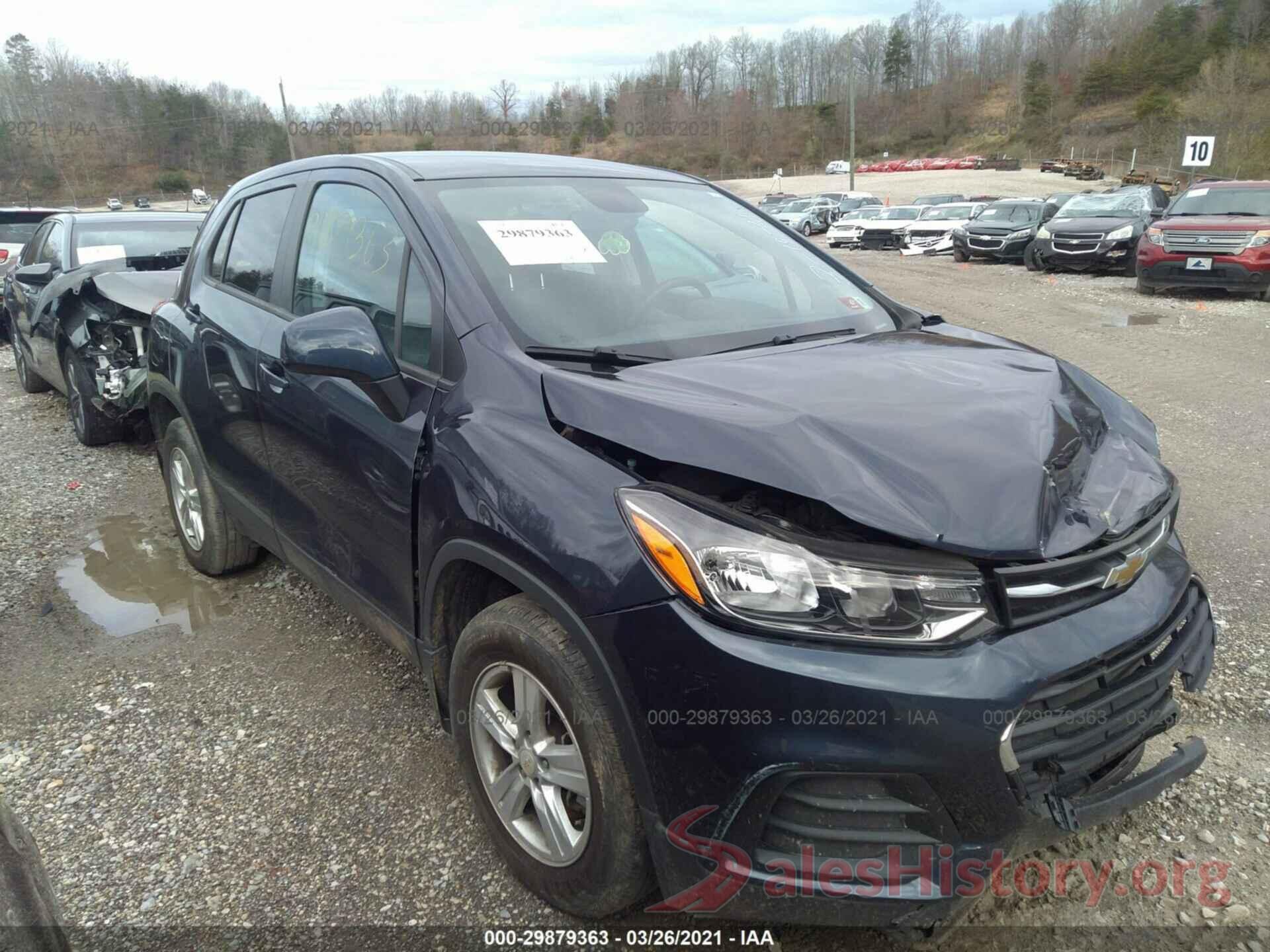 3GNCJNSB6KL215255 2019 CHEVROLET TRAX